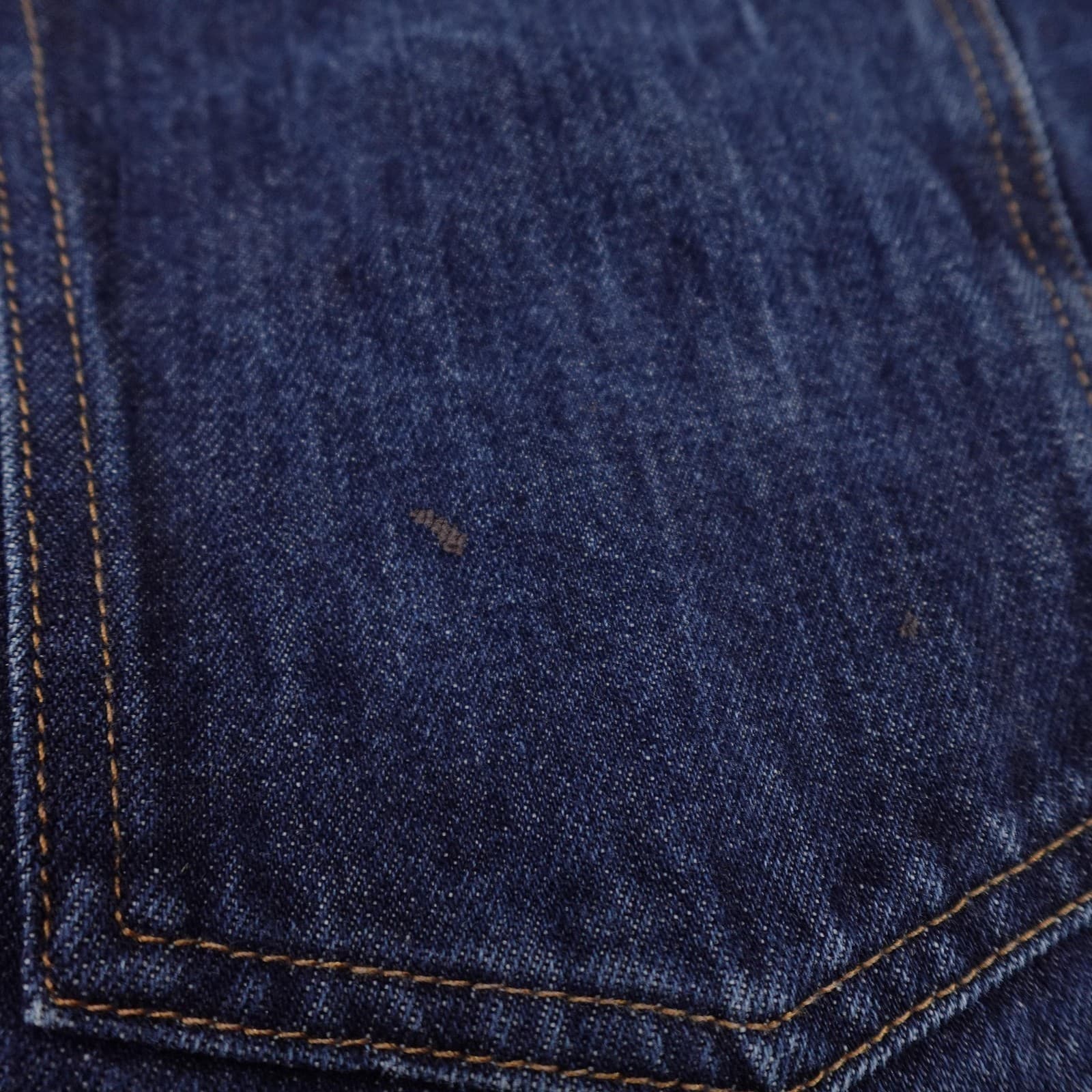 Taylor Stitch Jeans Mens 36x36 Blue Democratic Dark Wash Regular Straight Denim - Thumbnail 5