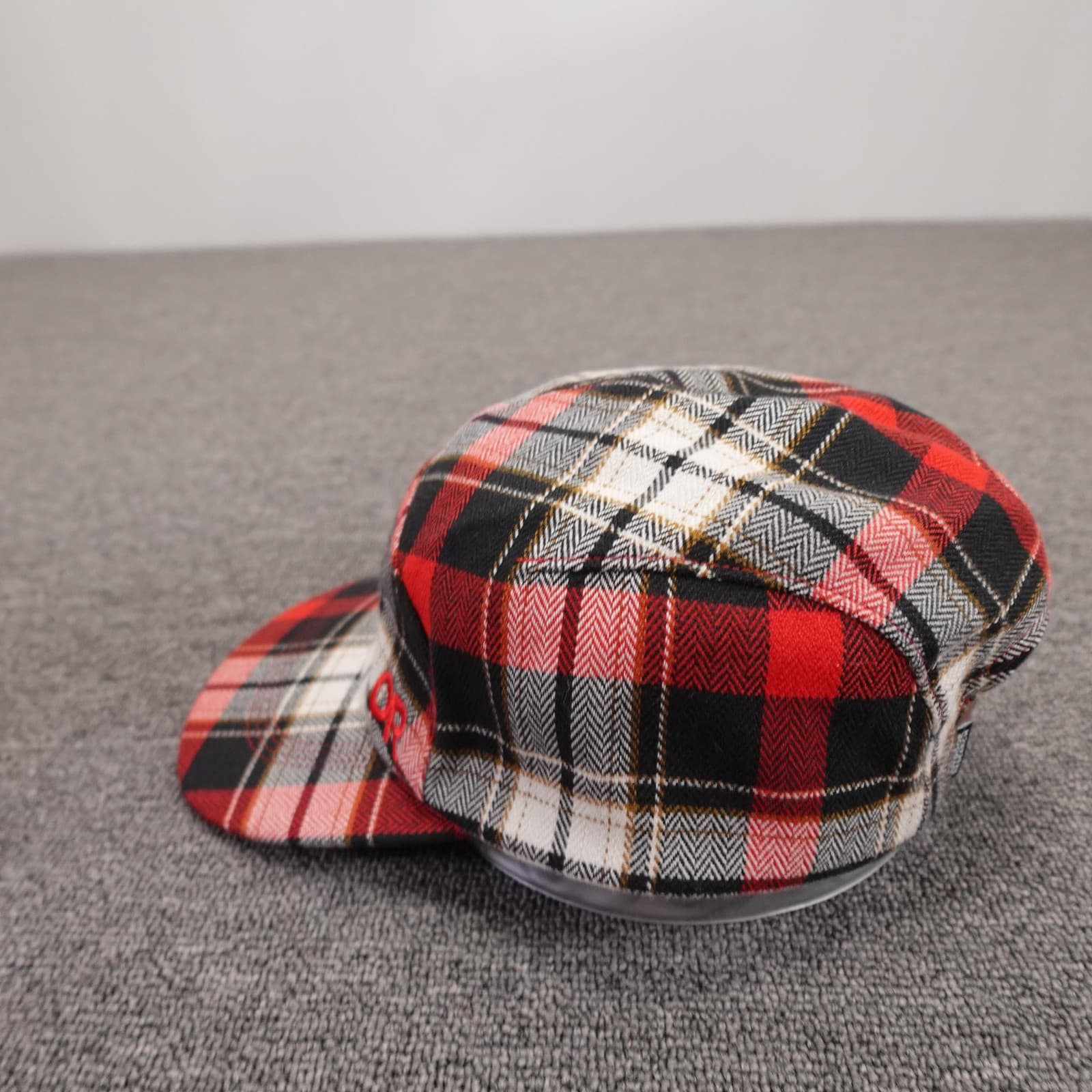Outdoor Research Hat Cap Strap Back Mens One Size Red Plaid Flannel 5 Panel - Thumbnail 4