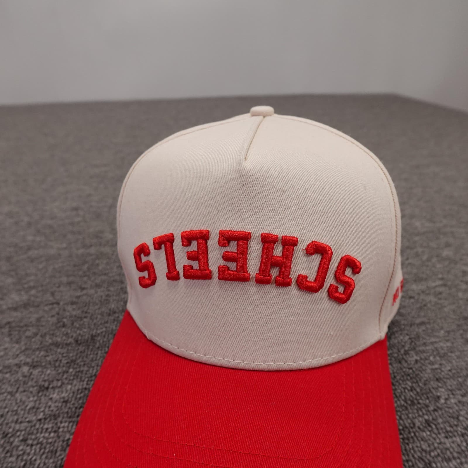 Scheels No Rivals Hat Cap Snap Back Mens One Size Red Twill Sports Baseball - Thumbnail 2