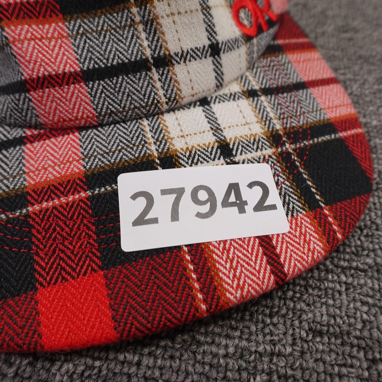 Outdoor Research Hat Cap Strap Back Mens One Size Red Plaid Flannel 5 Panel - Thumbnail 11