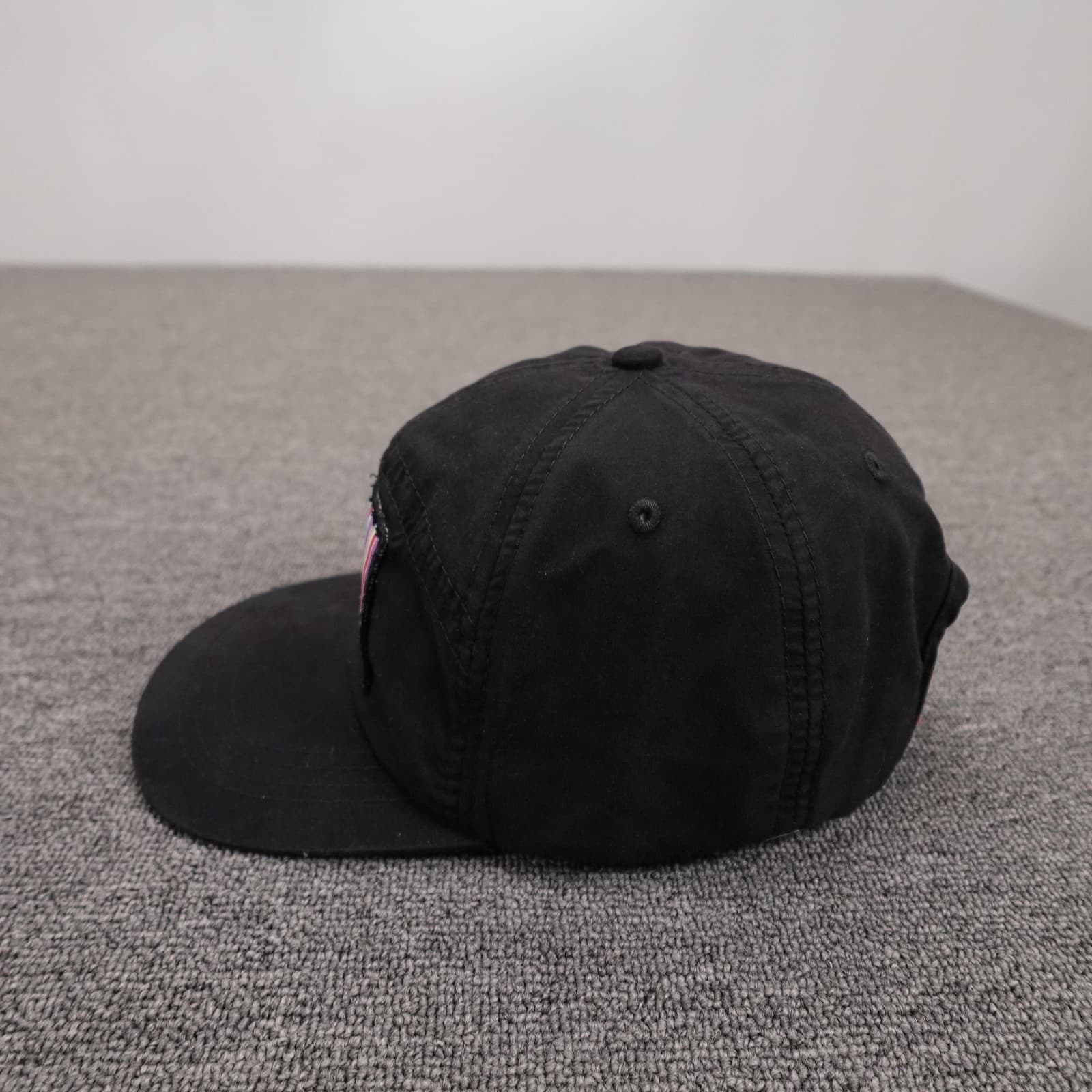 SRAM Hat Cap Strap Back Mens One Size Black Nylon 5 Panel Cycling Baseball - Thumbnail 2