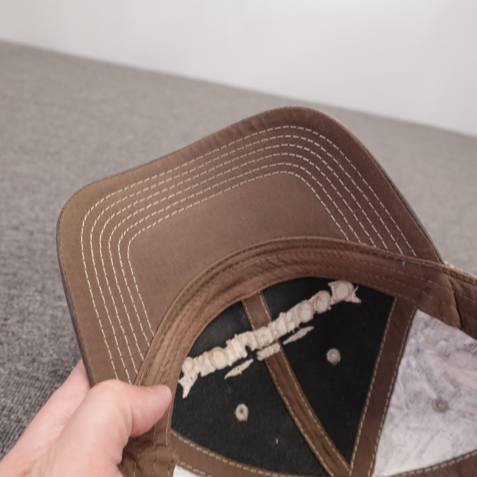 Paramount Outdoors Bone Collector Hat Cap Strap Back Mens One Size Brown Camo - Thumbnail 6