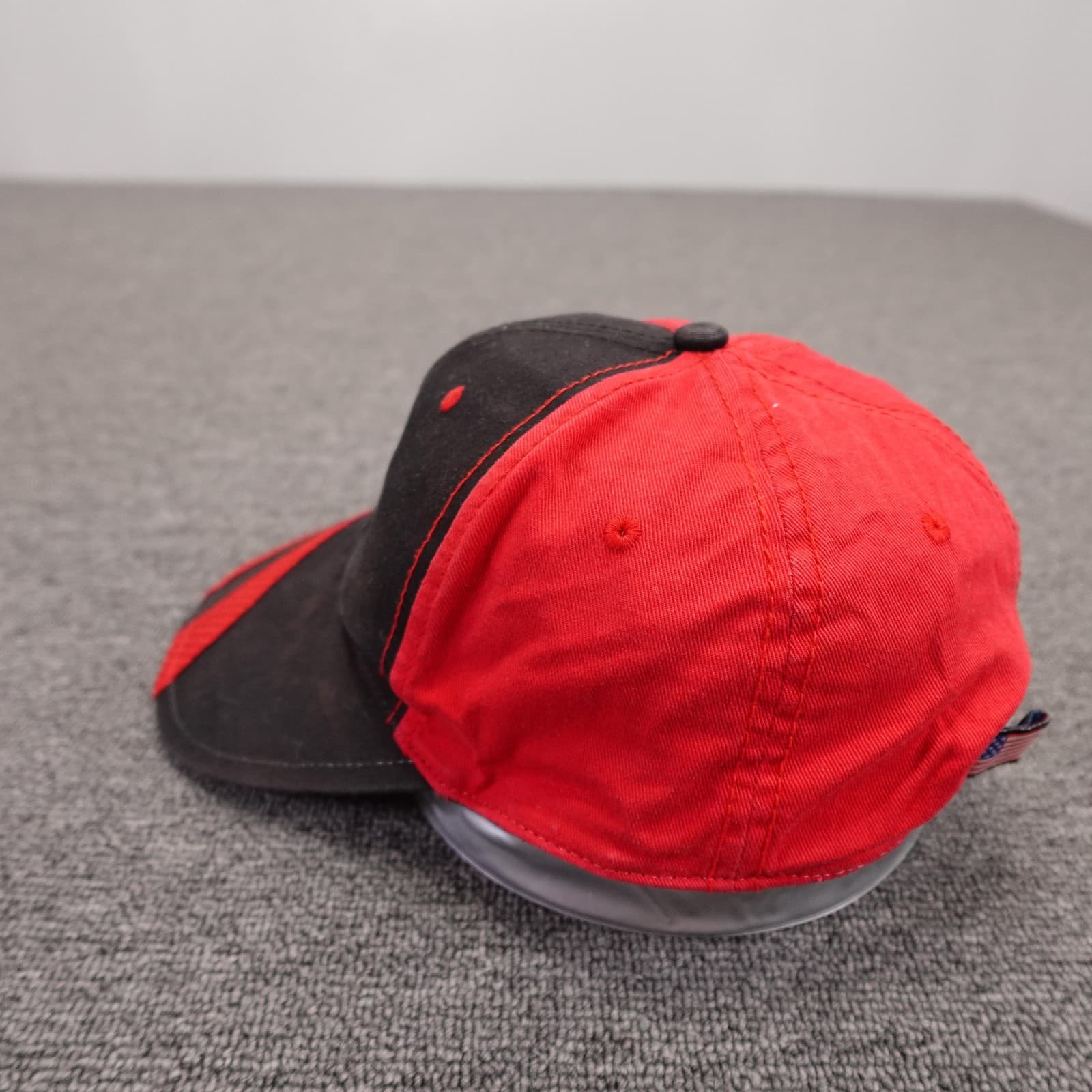 Cobra Honda Hat Cap Strap Back Mens One Size Black Red Racing Logo Baseball - Thumbnail 3