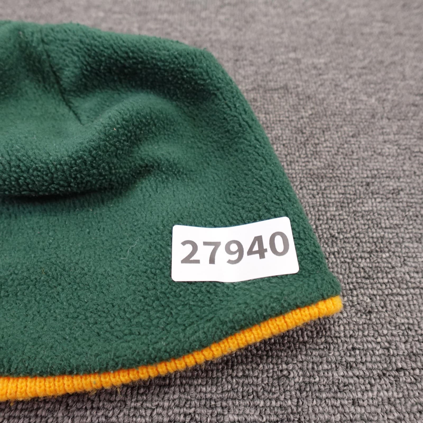 Green Bay Packers Hat Beanie Mens One Size Green NFL Football Fleece Knit - Thumbnail 6