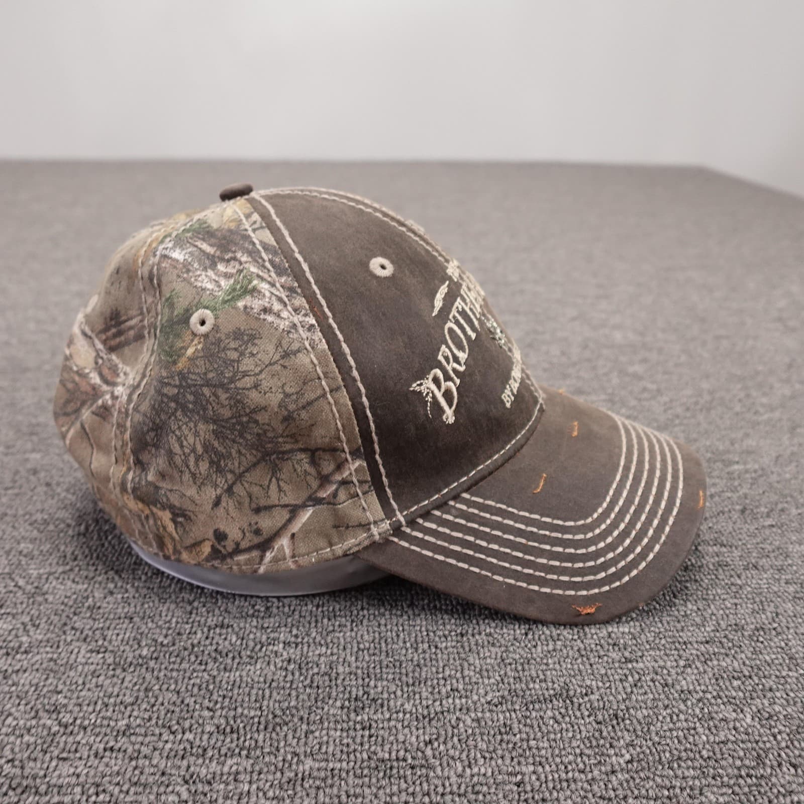 Paramount Outdoors Bone Collector Hat Cap Strap Back Mens One Size Brown Camo - Thumbnail 5