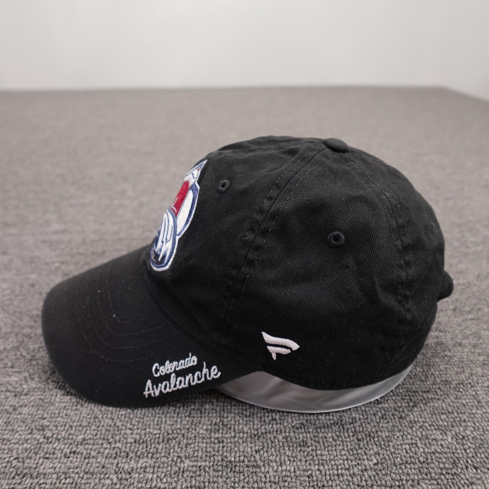 Colorado Avalanche Hat Cap Strap Back Mens One Size Black NHL Hockey Fanatics - Thumbnail 3