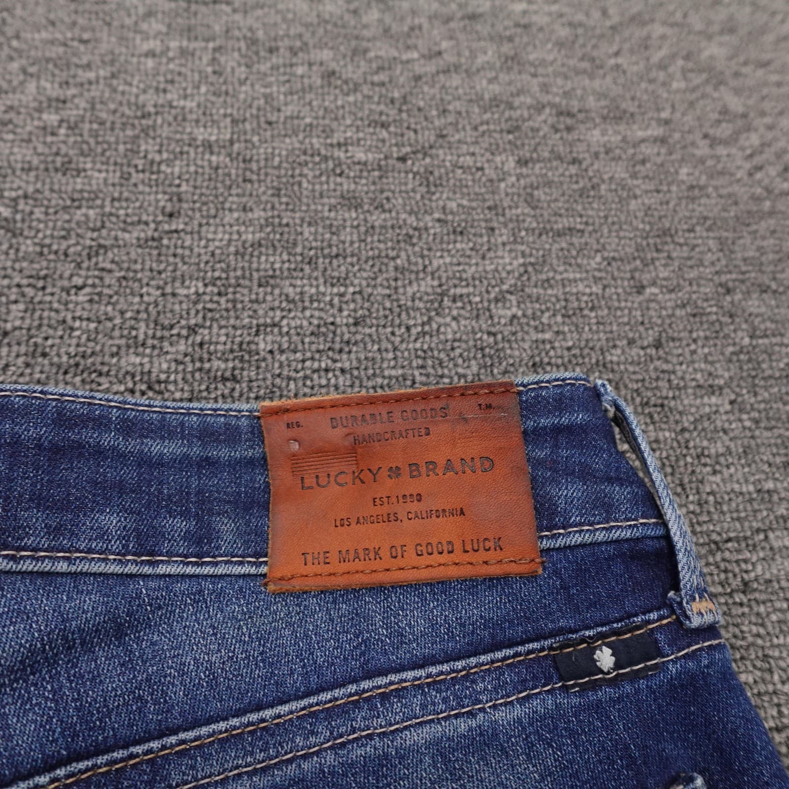 Lucky Brand Jeans Womens 2/26 Blue Medium Mid Rise Skinny Lolita Ankle Denim - Thumbnail 8