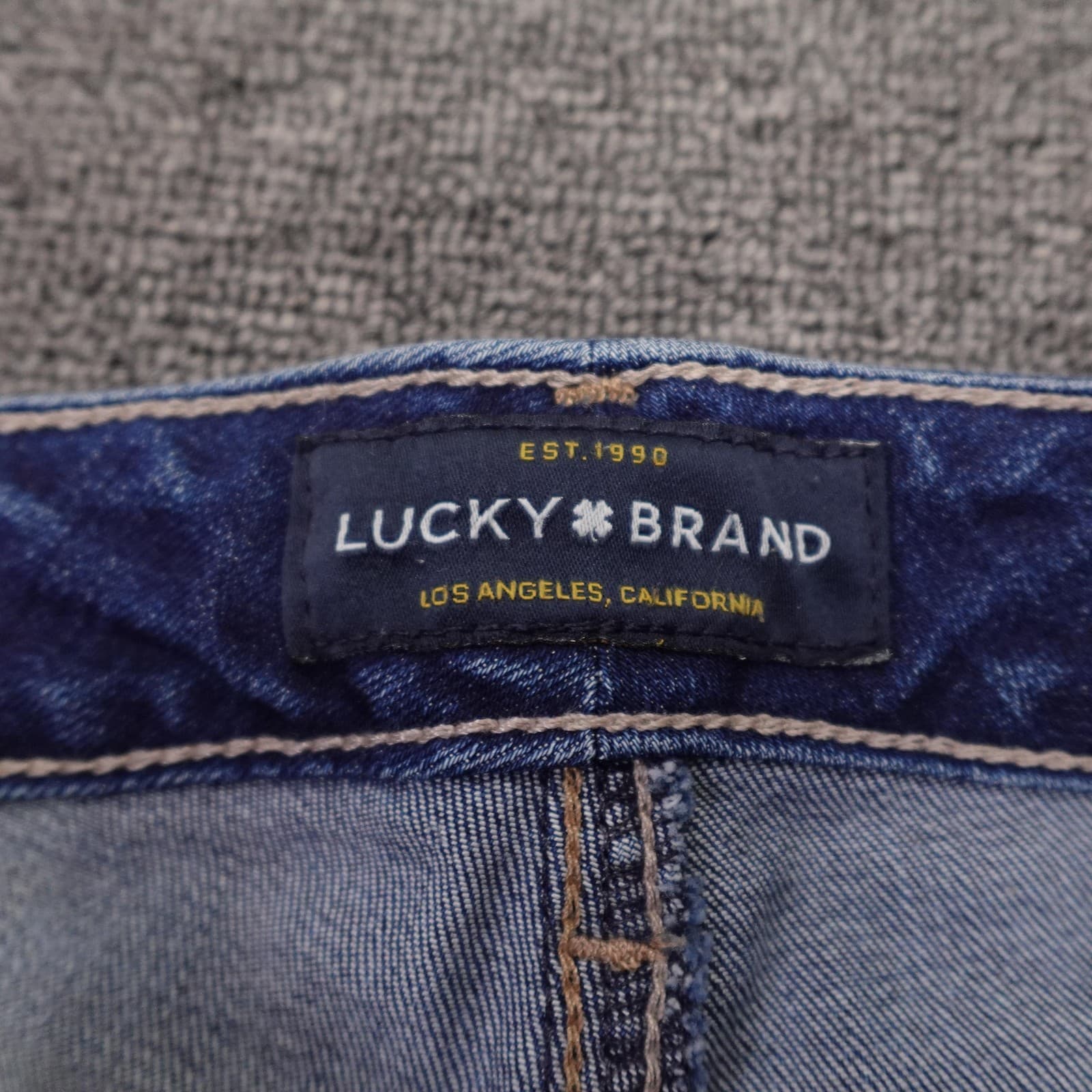 Lucky Brand Jeans Womens 2/26 Blue Medium Mid Rise Skinny Lolita Ankle Denim - Thumbnail 3