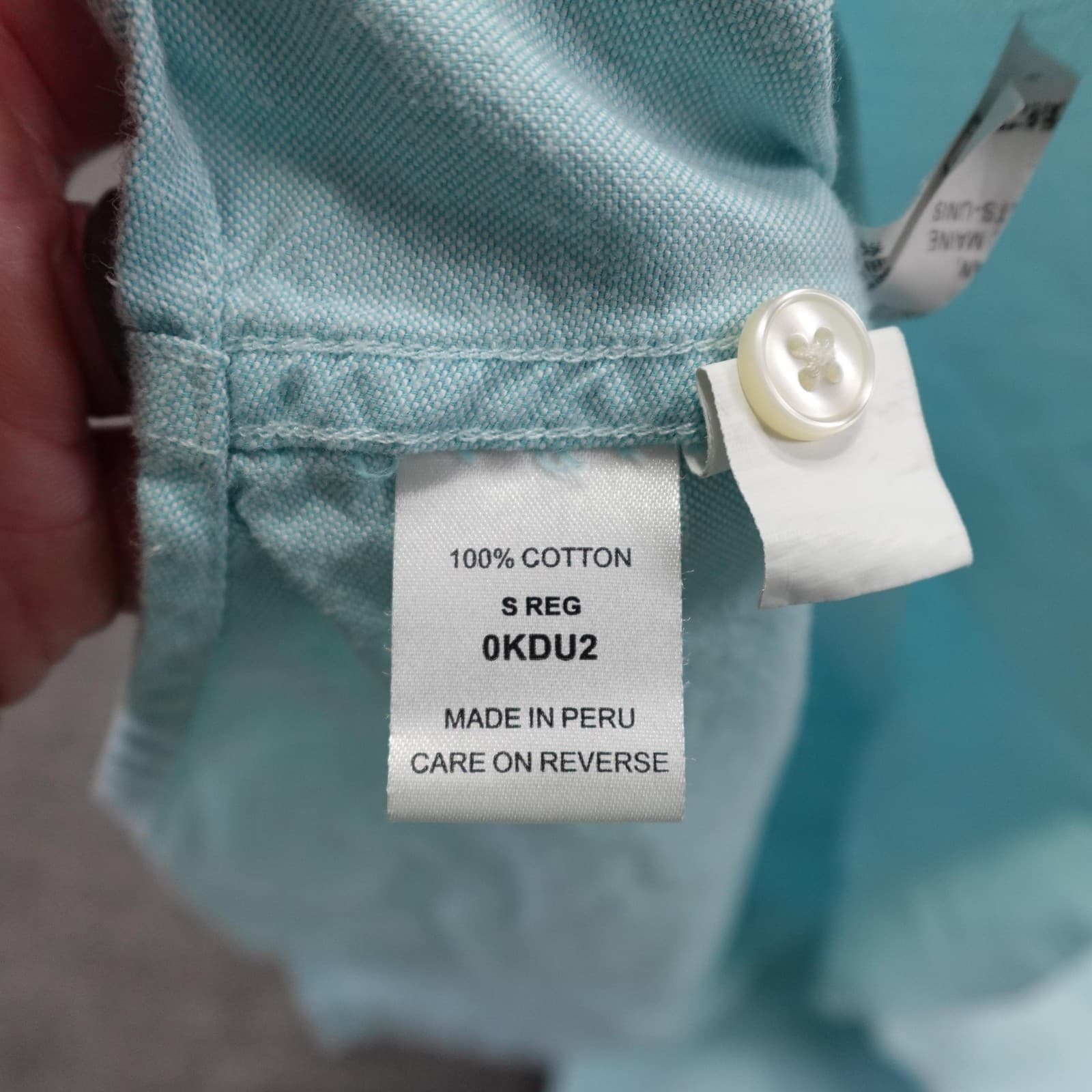 L.L.Bean Shirt Womens Small Blue 100% Cotton Sleeveless Button Up Top Casual - Thumbnail 6