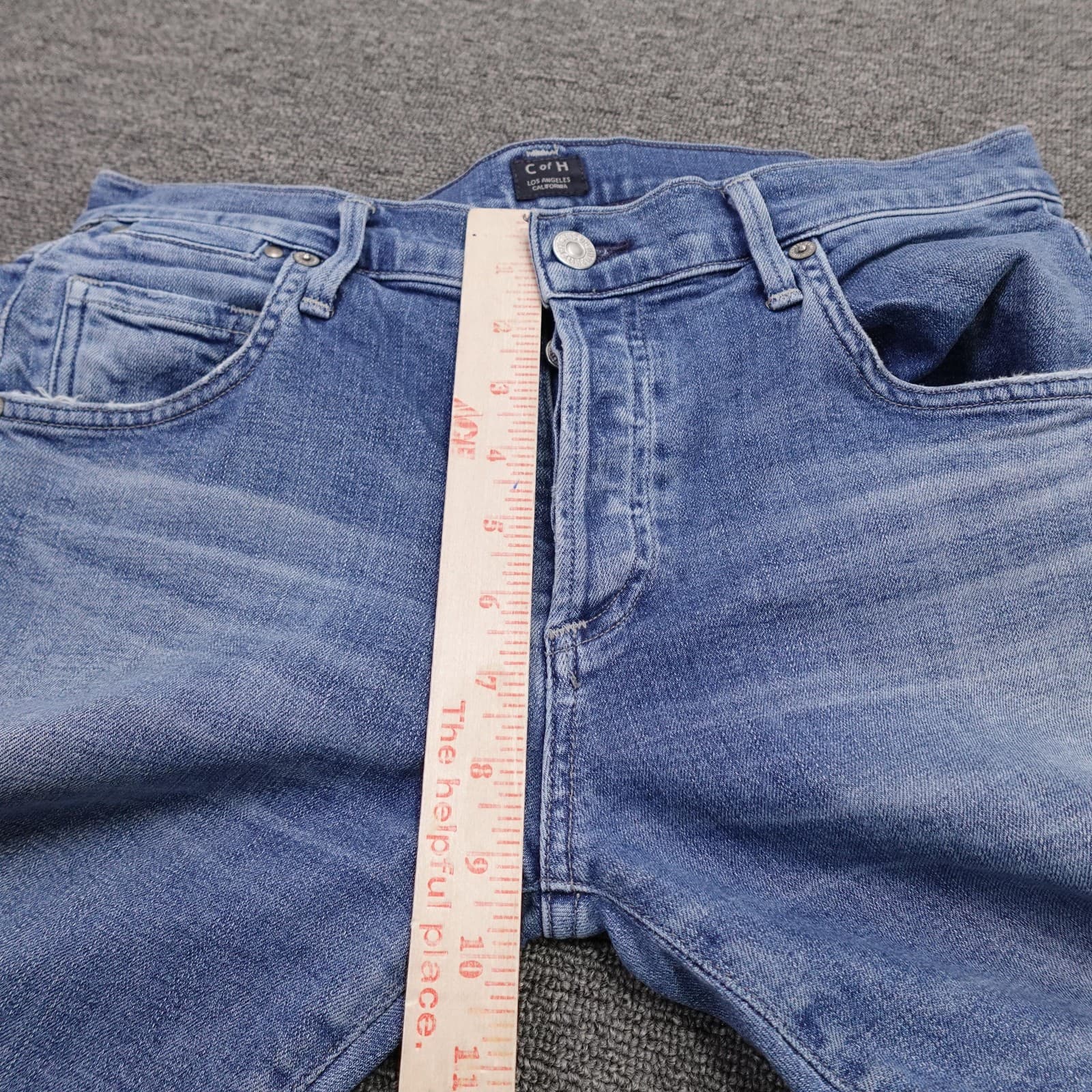 Citizens Of Humanity Emerson Jeans Womens 27 Blue Slim Boyfriend Denim 28x27.5 - Thumbnail 11