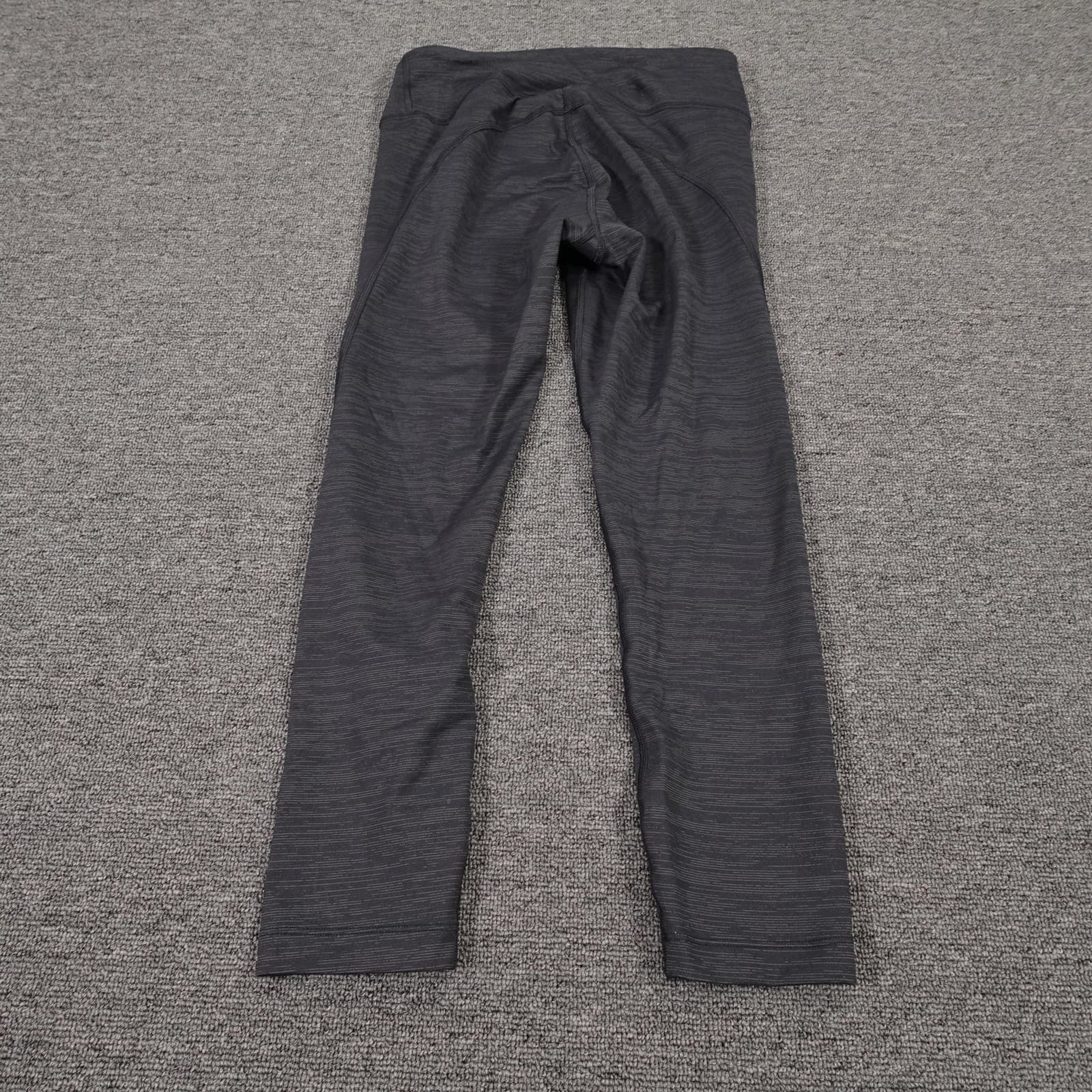 Outdoor Voices Leggings Womens Small Gray Mid Rise Ankle Knit Yoga Athletic - Thumbnail 2