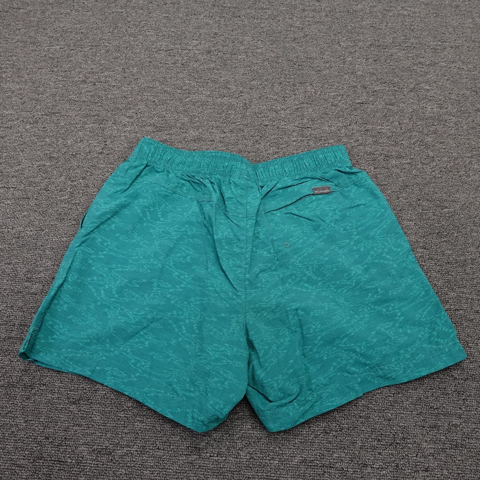 Columbia Swim Shorts Sandy River XS Green Nylon Quick Dry Drawstring - Thumbnail 3