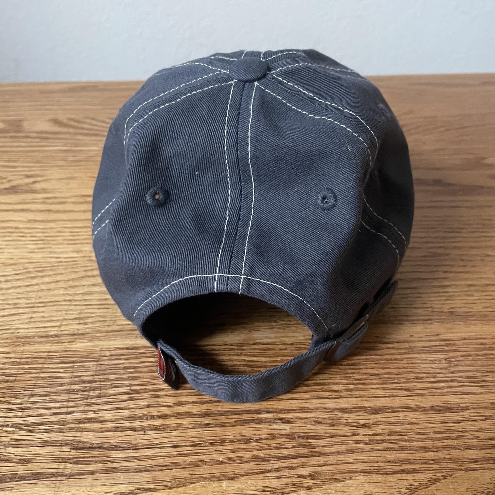 Denver Broncos Hat Cap Strap Back Womens Gray NFL Team Apparel Football Est 1960 - Thumbnail 3