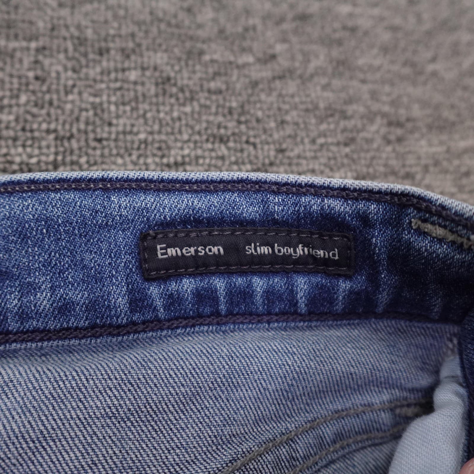 Citizens Of Humanity Emerson Jeans Womens 27 Blue Slim Boyfriend Denim 28x27.5 - Thumbnail 5