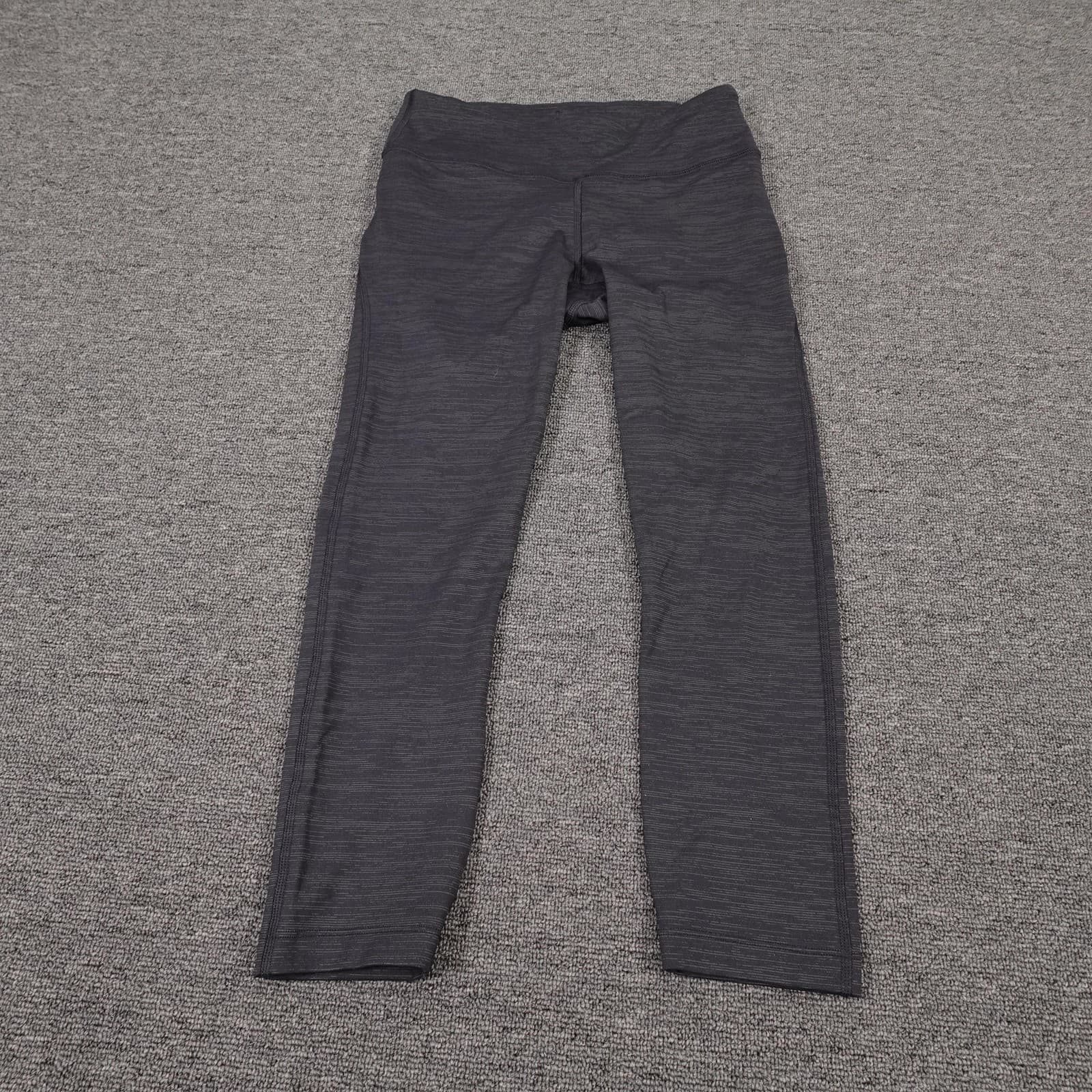 Outdoor Voices Leggings Womens Small Gray Mid Rise Ankle Knit Yoga Athletic