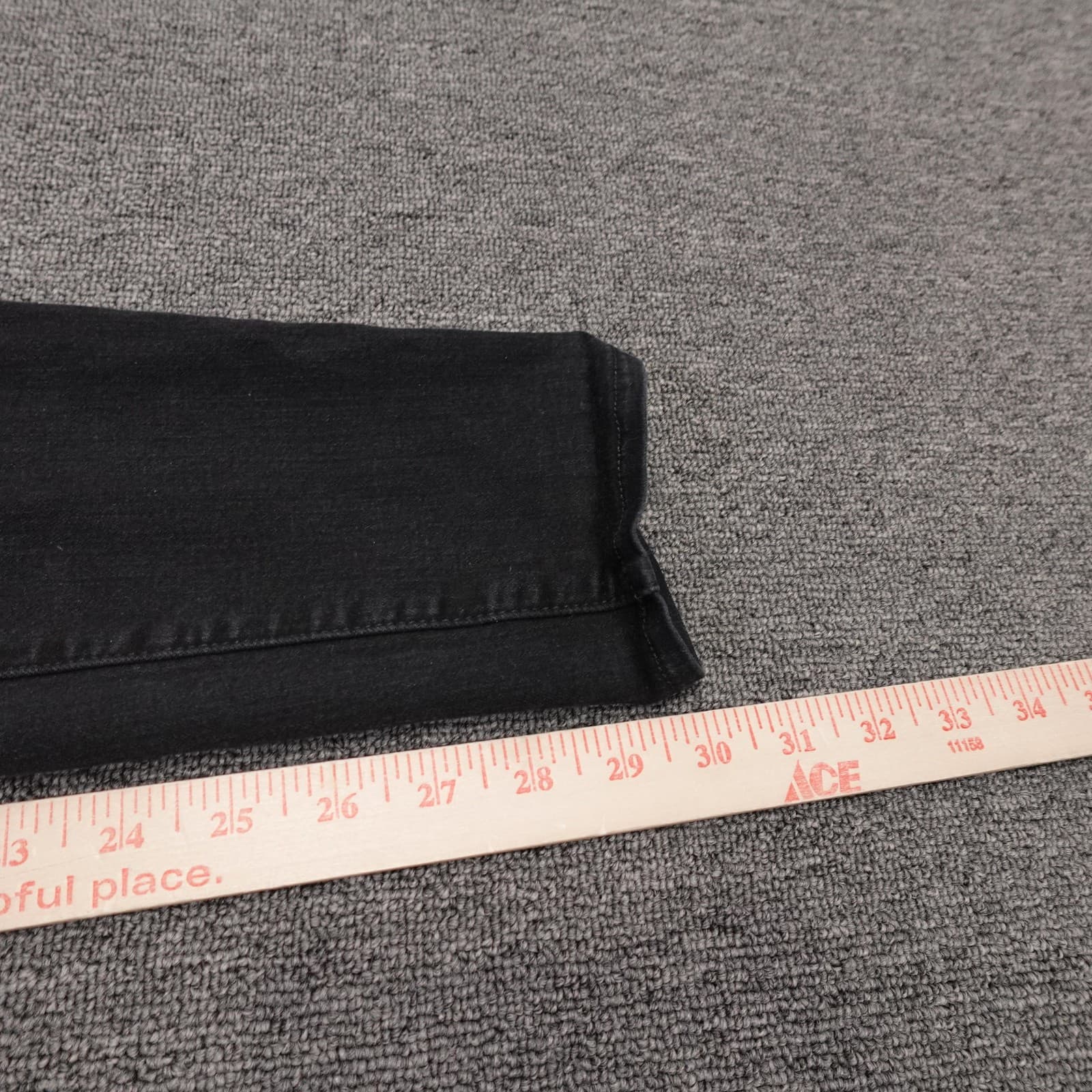 L'AGENCE Jeans Womens 31 Black Charcoal Wash Mid Rise Slim Skinny 31x30 Denim - Thumbnail 10