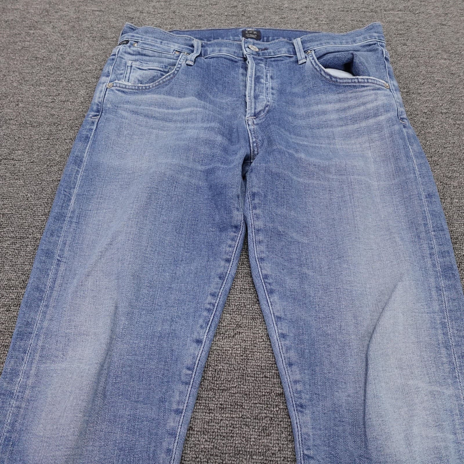 Citizens Of Humanity Emerson Jeans Womens 27 Blue Slim Boyfriend Denim 28x27.5 - Thumbnail 2