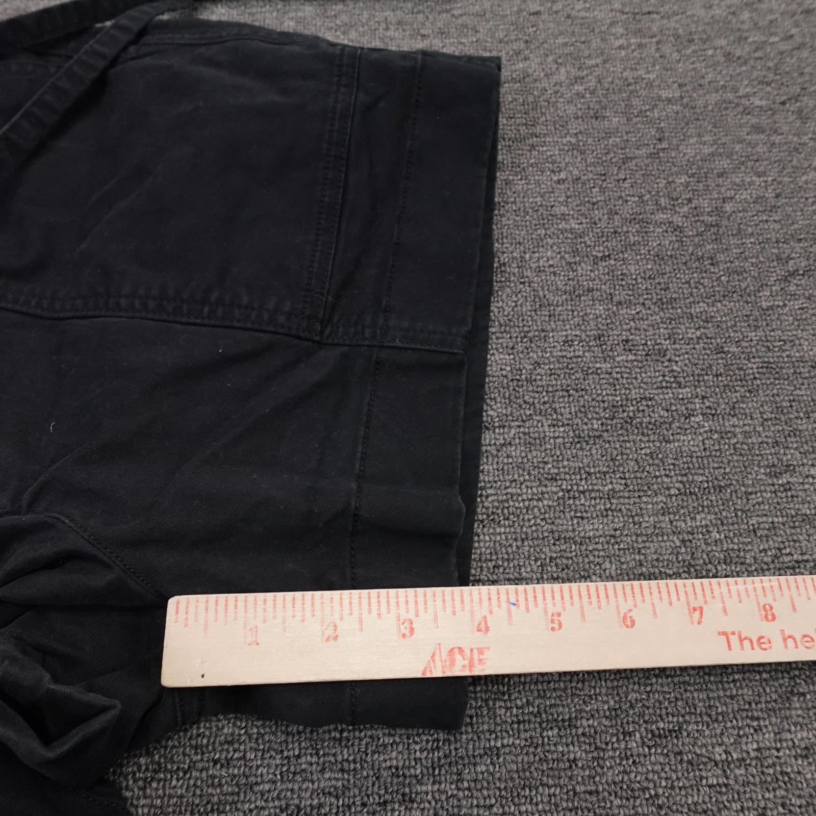 Banana Republic Shorts Womens Small Black Twill Utility Drawstring 4.5 Inseam - Thumbnail 5