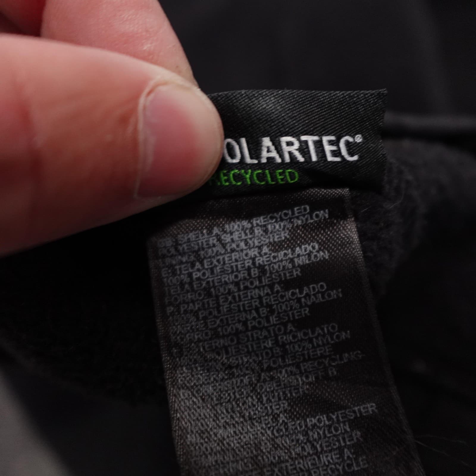 The North Face Denali Jacket Womens Small Black Polartec Fleece Full Zip Outdoor - Thumbnail 9