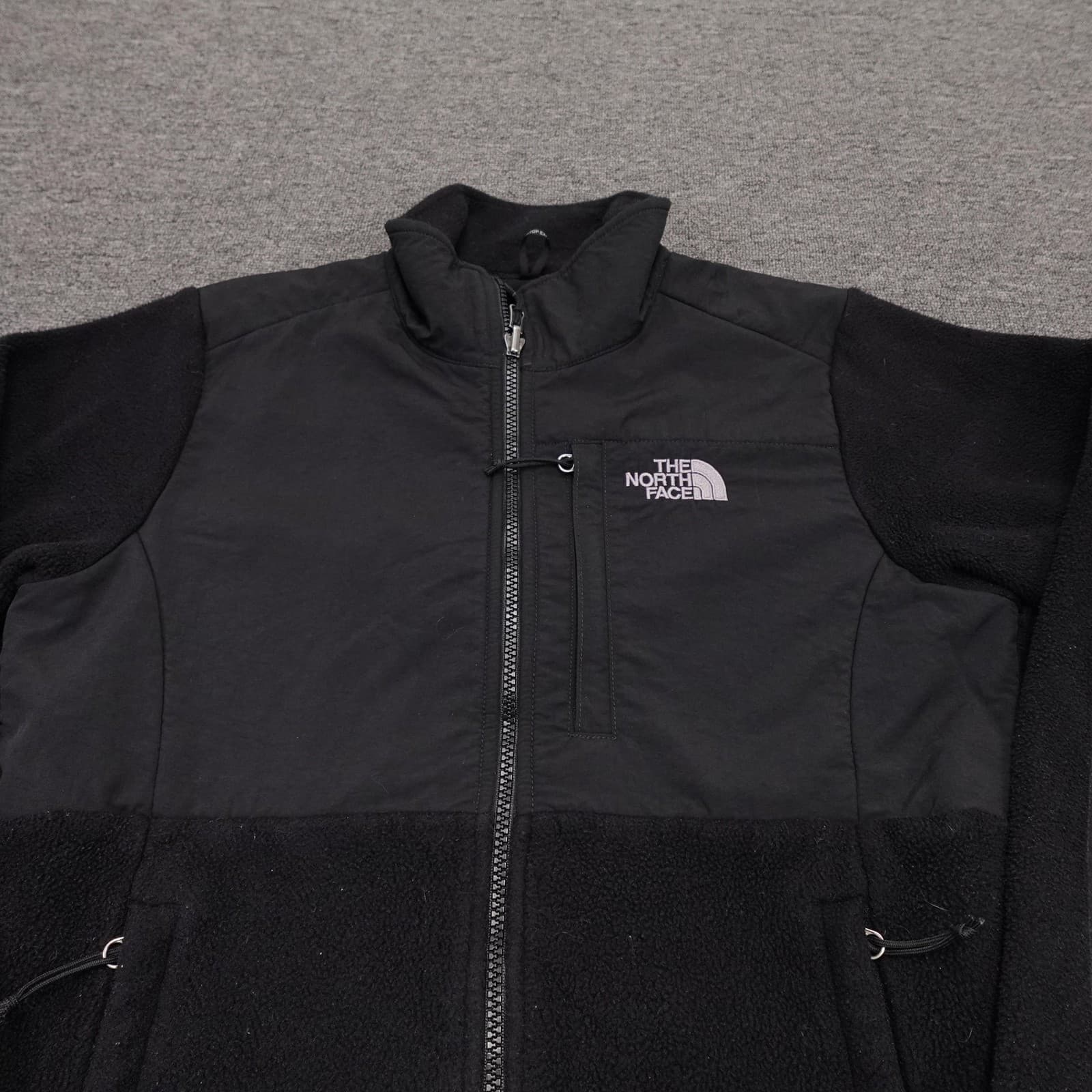 The North Face Denali Jacket Womens Small Black Polartec Fleece Full Zip Outdoor - Thumbnail 2