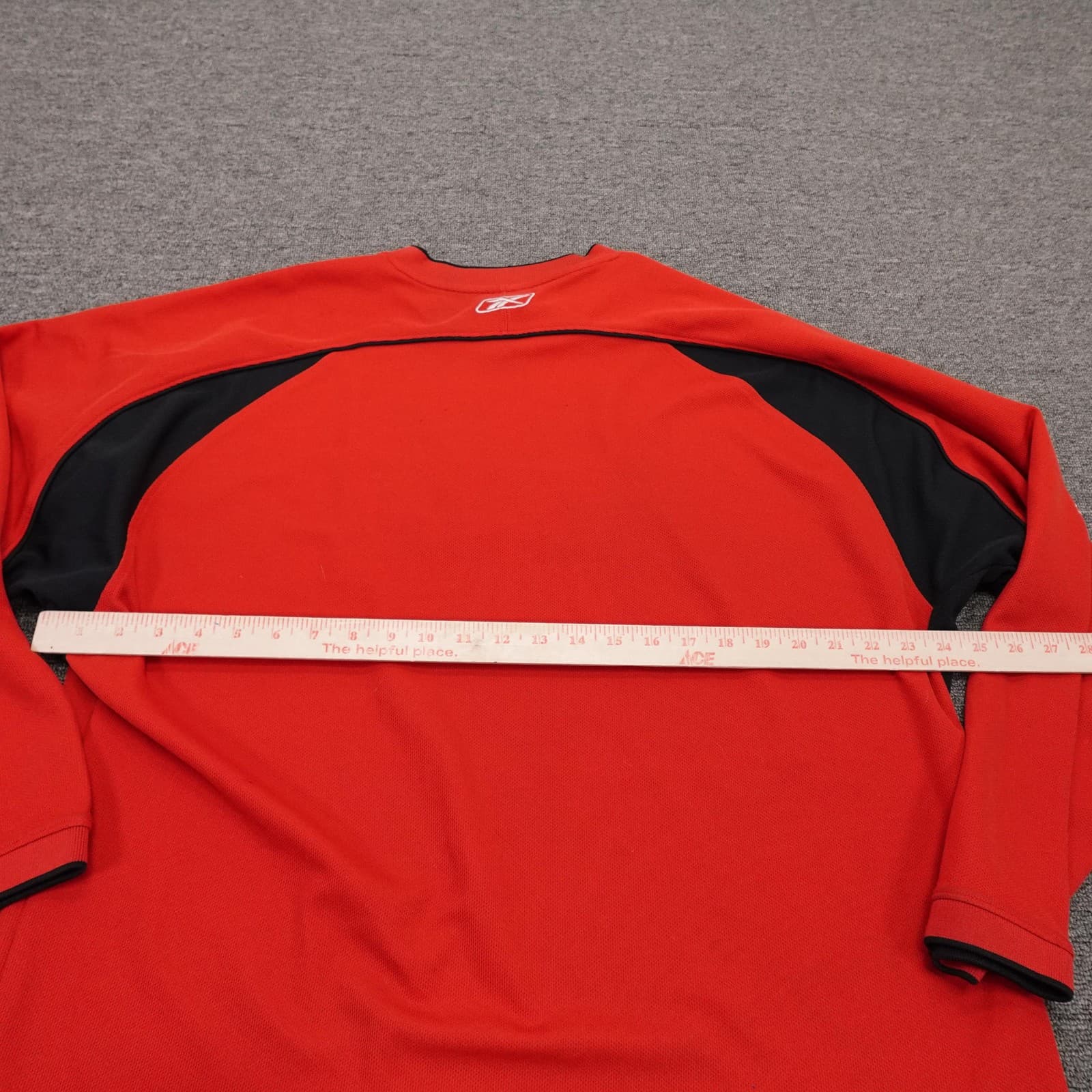 Vintage Miami Heat Jersey Mens XL Red NBA Basketball Reebok Warm Up Pullover - Thumbnail 7