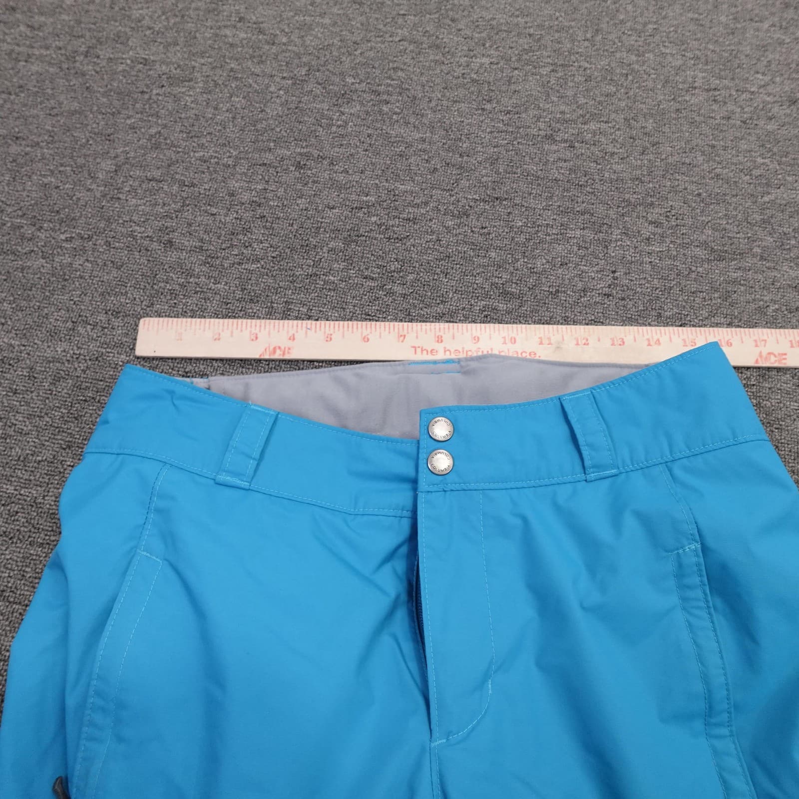 Columbia Snow Pants Womens Small Blue Modern Mountain 2.0 Insulated 28x31 Ski - Thumbnail 9