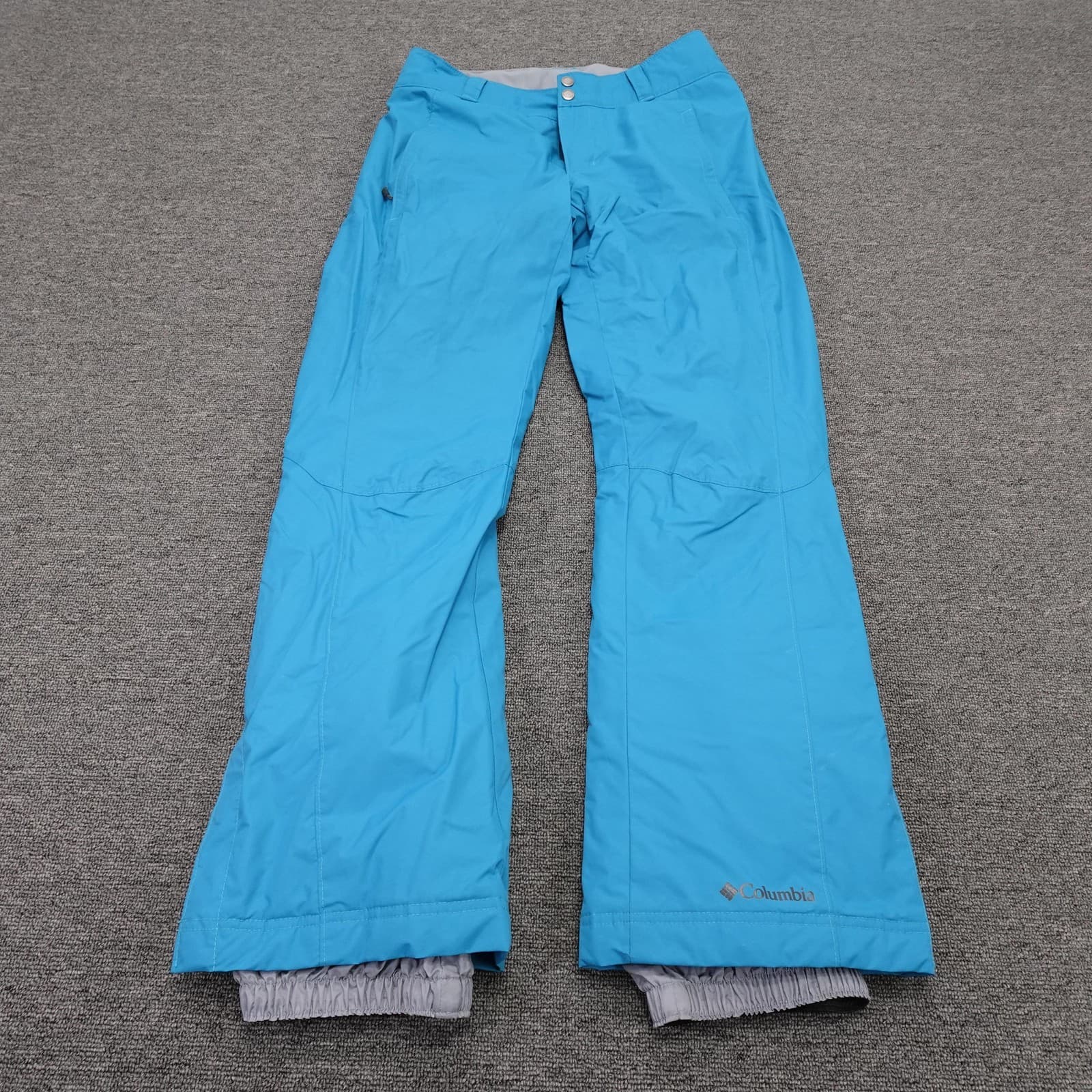 Columbia Snow Pants Womens Small Blue Modern Mountain 2.0 Insulated 28x31 Ski