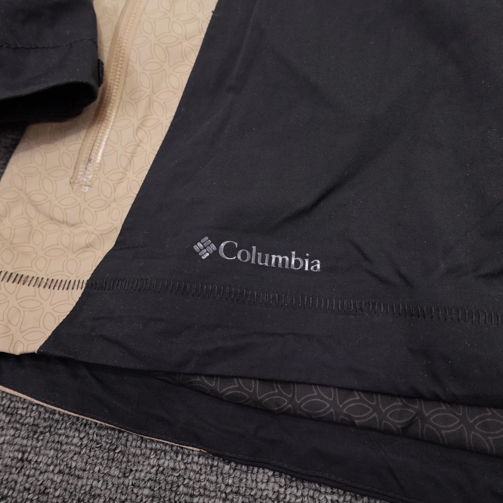 Columbia Titanium Omni-Tech Ski Jacket Womens XL Black Insulated Waterproof - Thumbnail 3