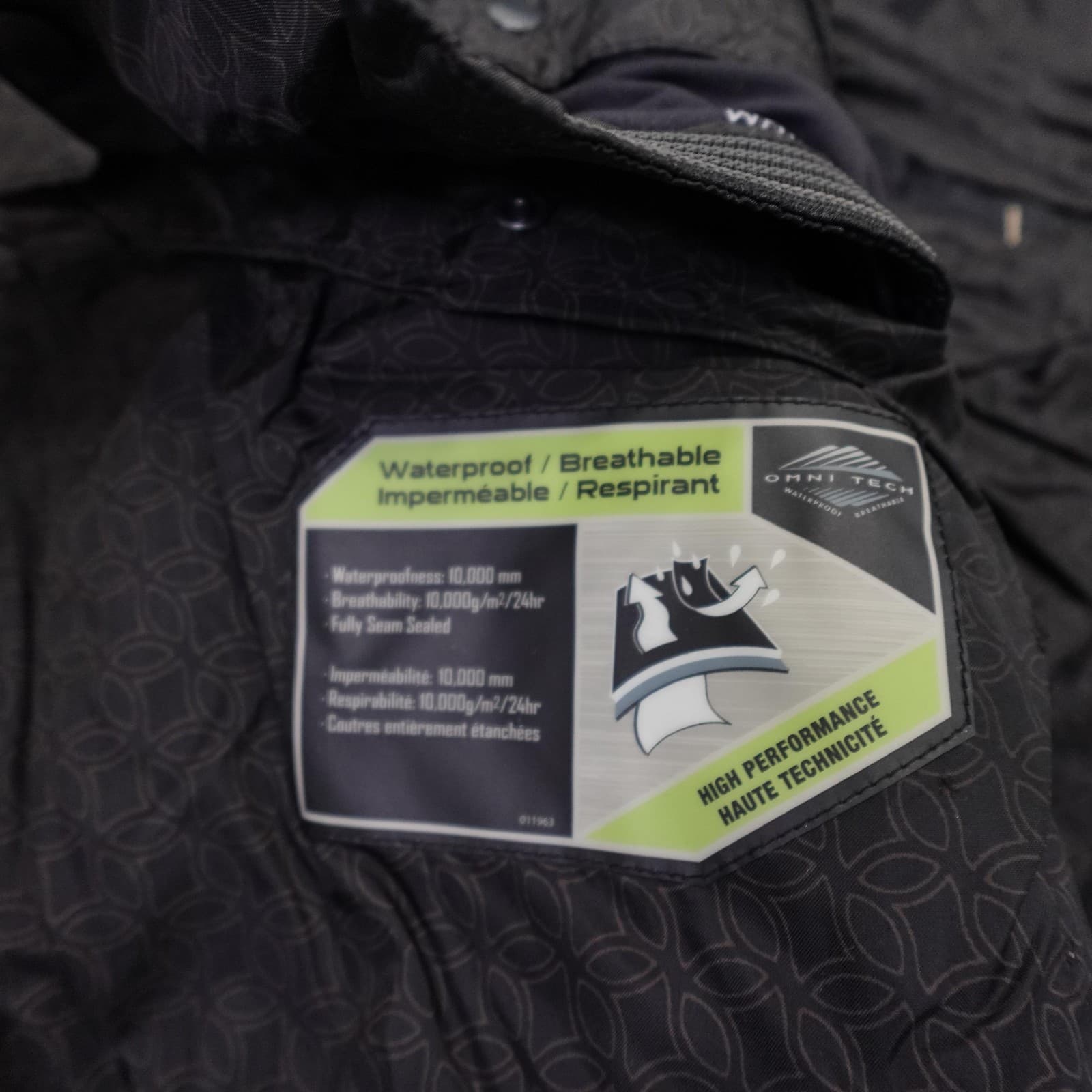 Columbia Titanium Omni-Tech Ski Jacket Womens XL Black Insulated Waterproof - Thumbnail 8