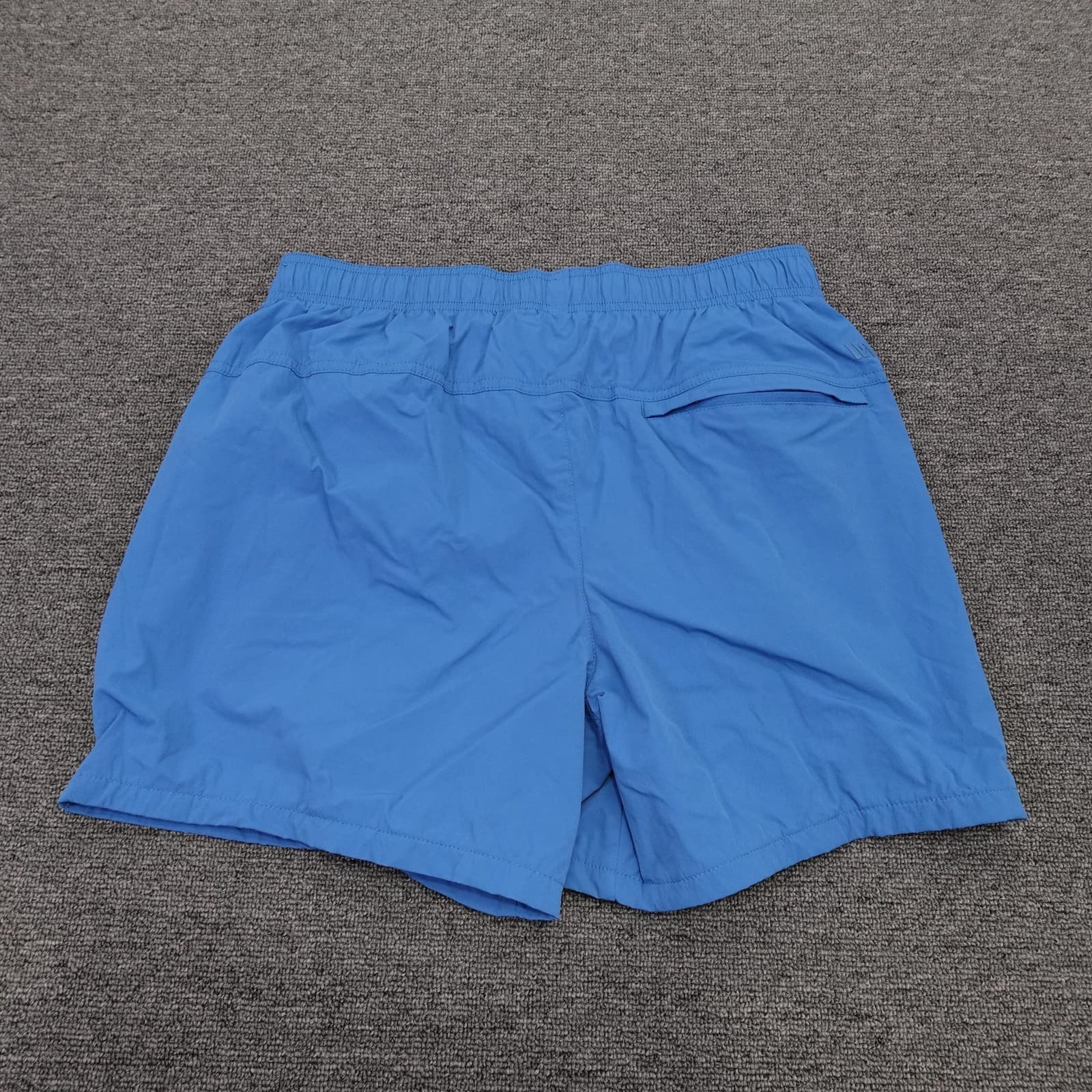 VRST Swim Shorts Mens Medium Blue Solid Mesh Lined Trunks Drawstring - Thumbnail 4
