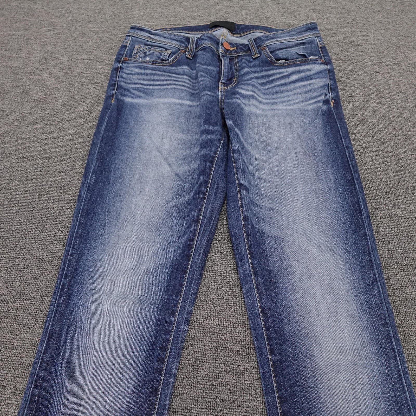 Buckle Black Fit No. 53 Jeans Womens 29x32 Blue Medium Wash Skinny Stretch Denim - Thumbnail 2