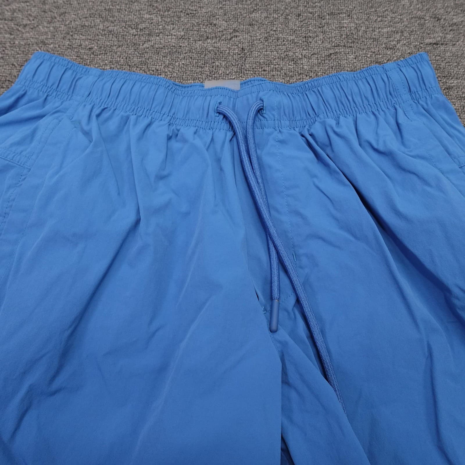 VRST Swim Shorts Mens Medium Blue Solid Mesh Lined Trunks Drawstring - Thumbnail 2