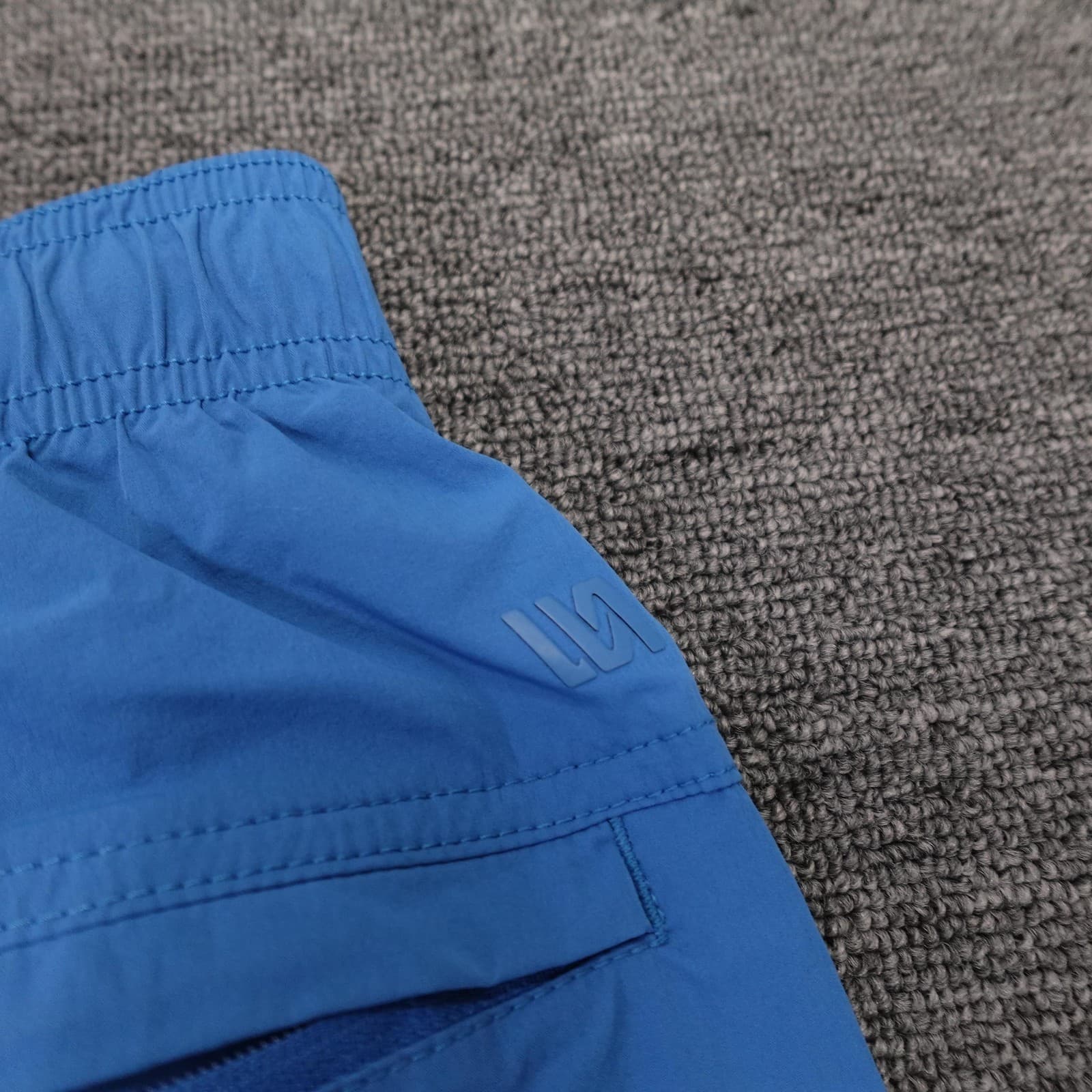 VRST Swim Shorts Mens Medium Blue Solid Mesh Lined Trunks Drawstring - Thumbnail 5
