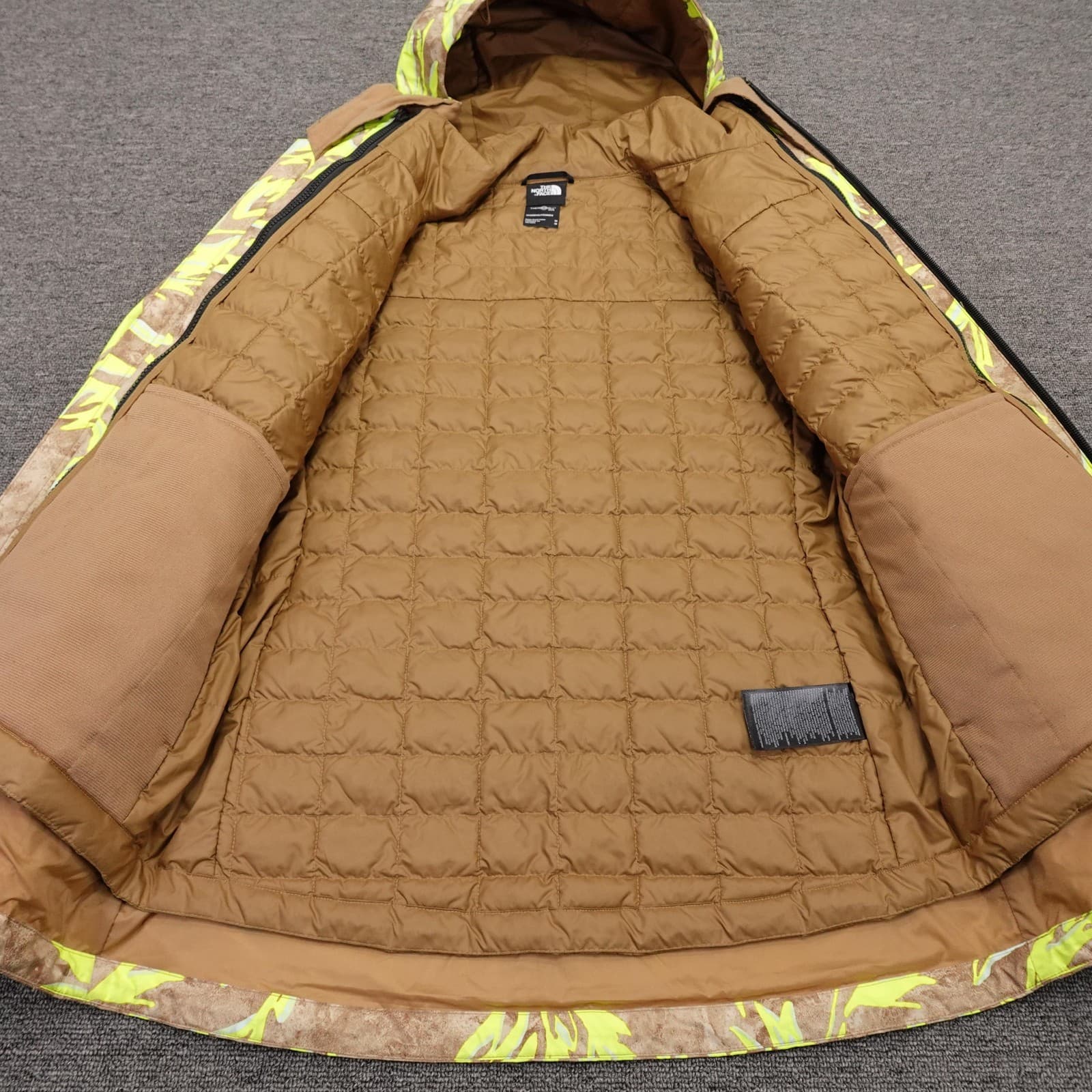 The North Face ThermoBall Eco Snow Triclimate Jacket Womens Medium Brown 3-in-1 - Thumbnail 5