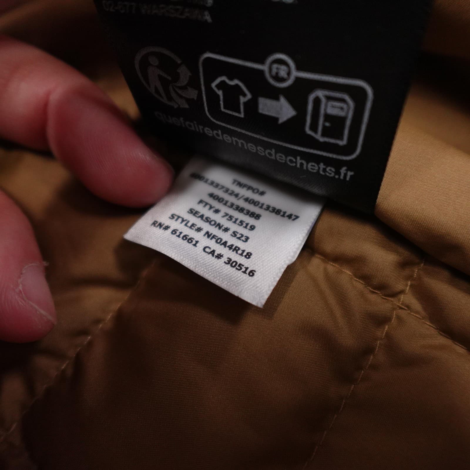 The North Face ThermoBall Eco Snow Triclimate Jacket Womens Medium Brown 3-in-1 - Thumbnail 8