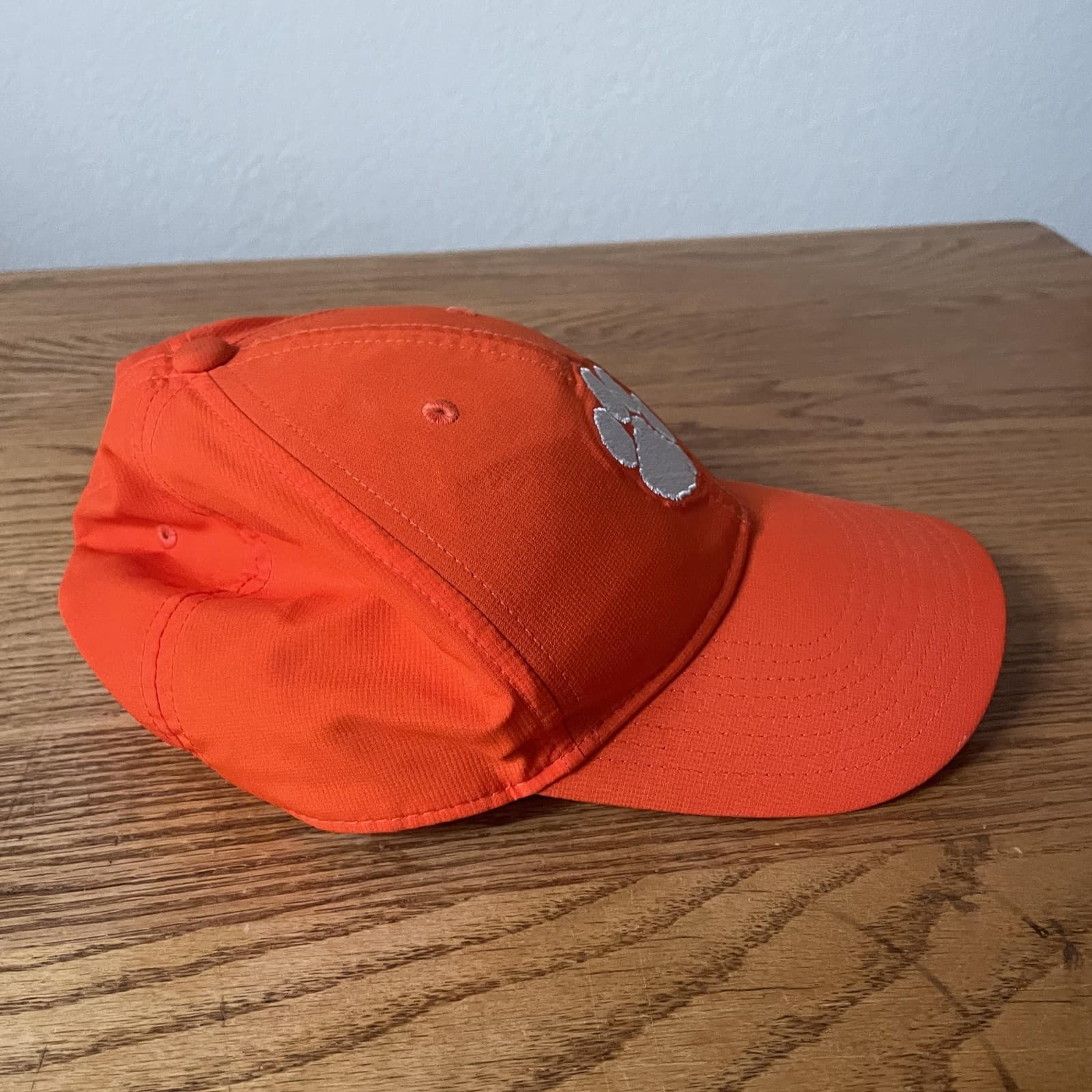 Clemson Tigers Hat Cap Strap Back Mens One Size NCAA Football Dri Fit Nike - Thumbnail 5