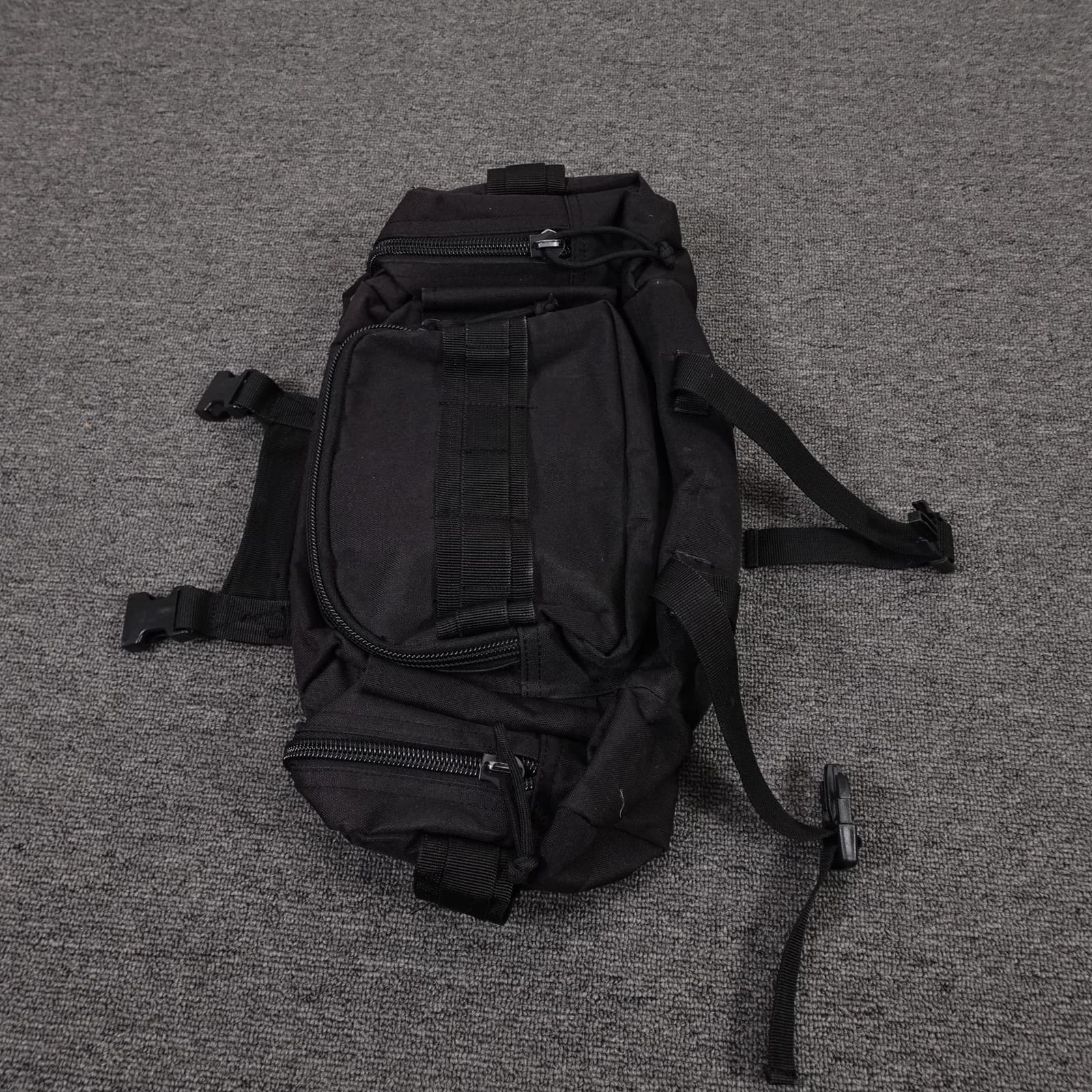 Voodoo Tactical Gear Bag Black Nylon One Size MOLLE Hunting Waist Butt Pack - Thumbnail 4