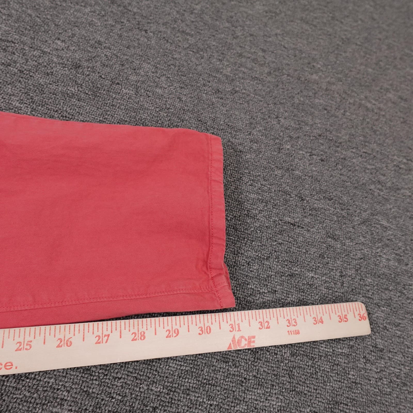UNTUCKit Pants Mens 32x31 Pink Straight Fit Canvas Chino Stretch 5 Pocket Preppy - Thumbnail 7