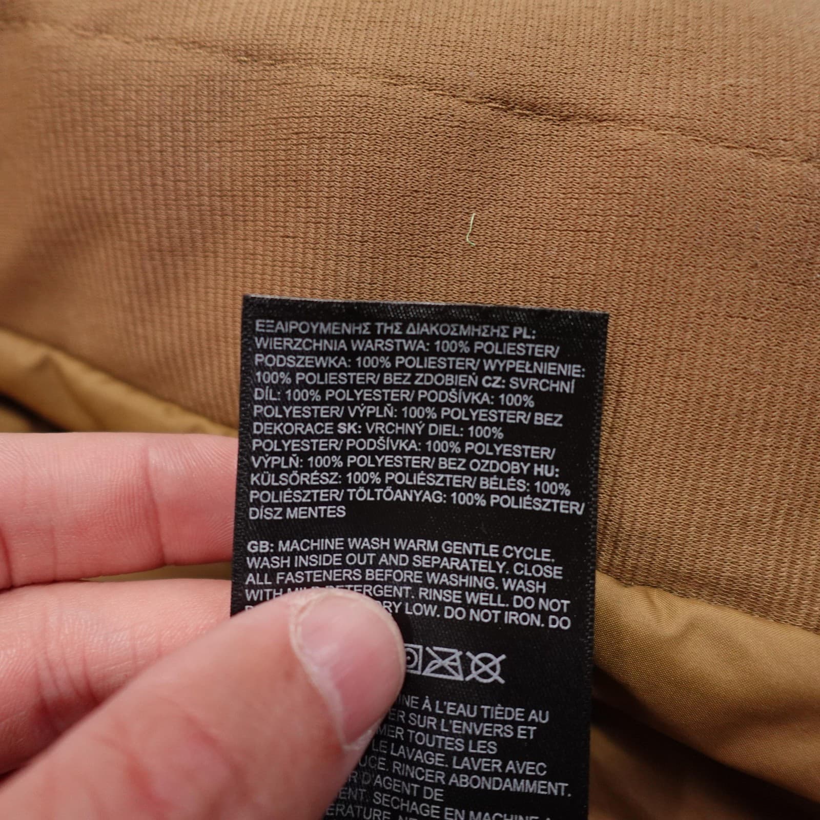 The North Face ThermoBall Eco Snow Triclimate Jacket Womens Medium Brown 3-in-1 - Thumbnail 7