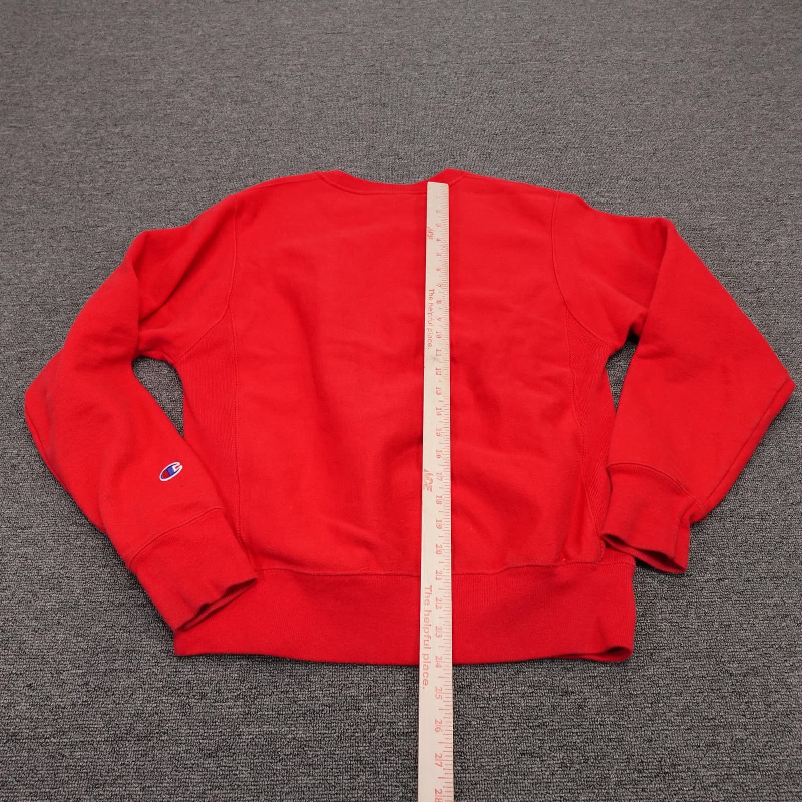 Vintage Champion Reverse Weave Sweatshirt Mens Small Red Maryland Fleece College - Thumbnail 8