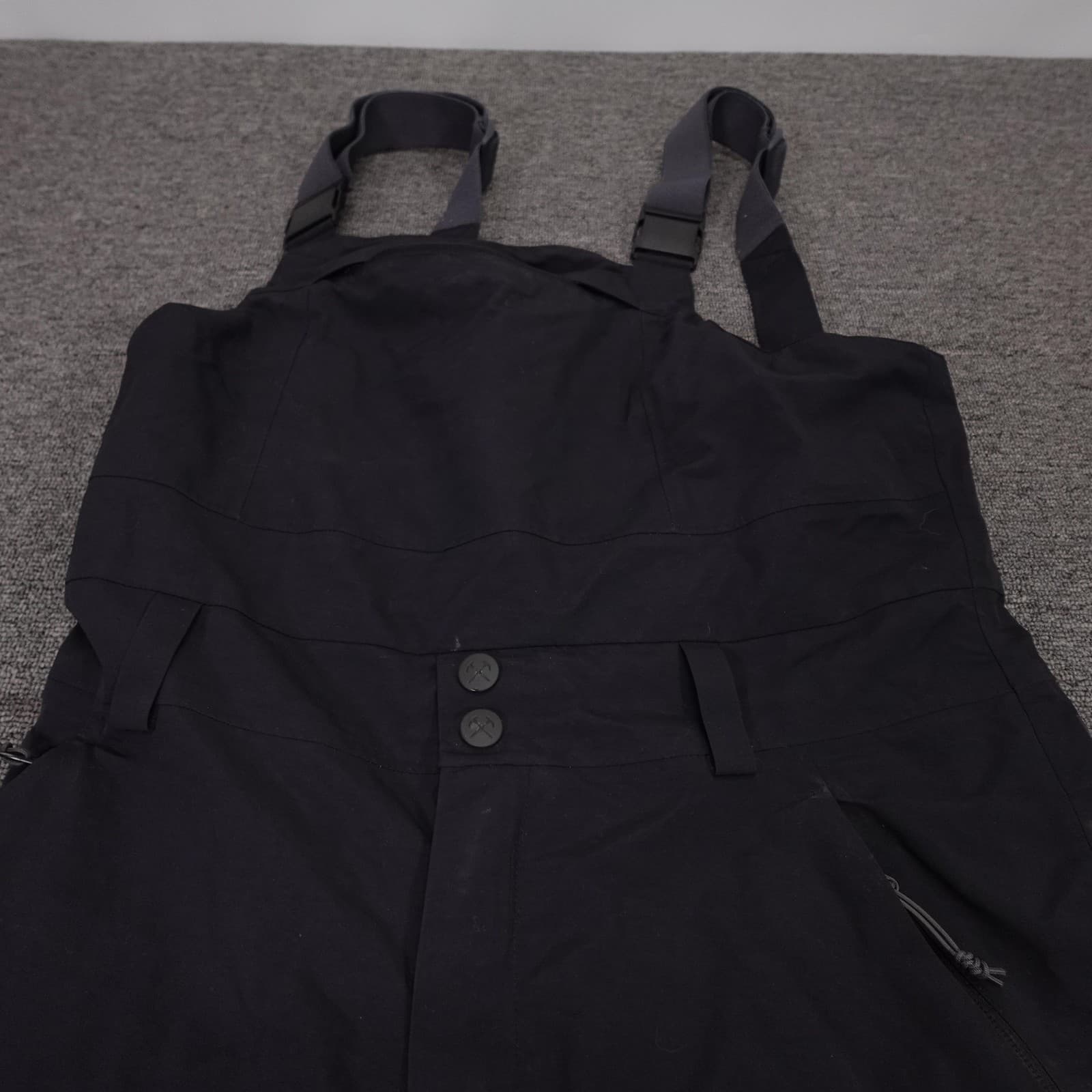 REI Co-op Peak 2L Bib Snow Pants Mens Medium 32x29 Black Waterproof Ski - Thumbnail 5