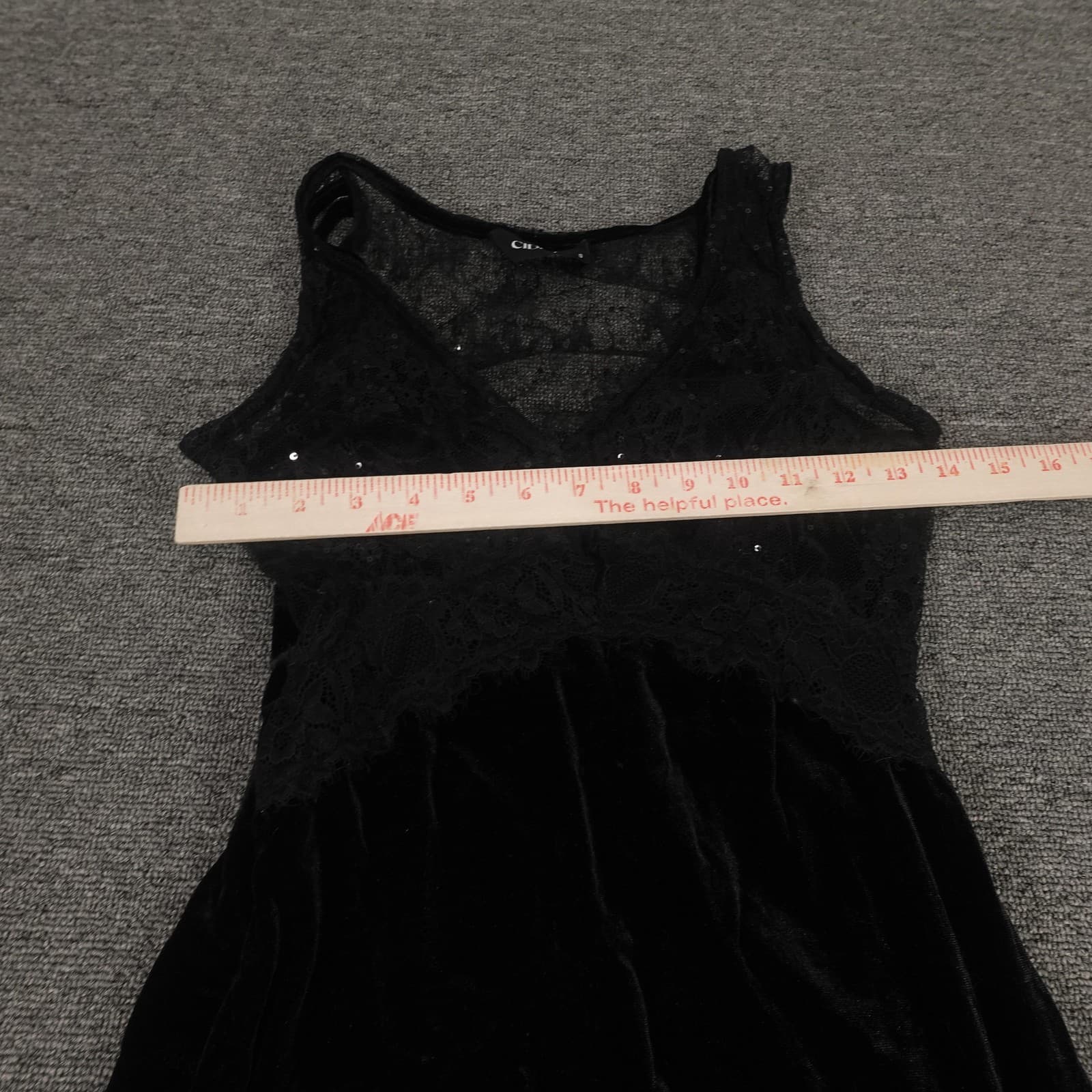 Cider Dress Womens Small Black Whimsigoth Boho Witchy Y2K Lace Babydoll Maxi - Thumbnail 5