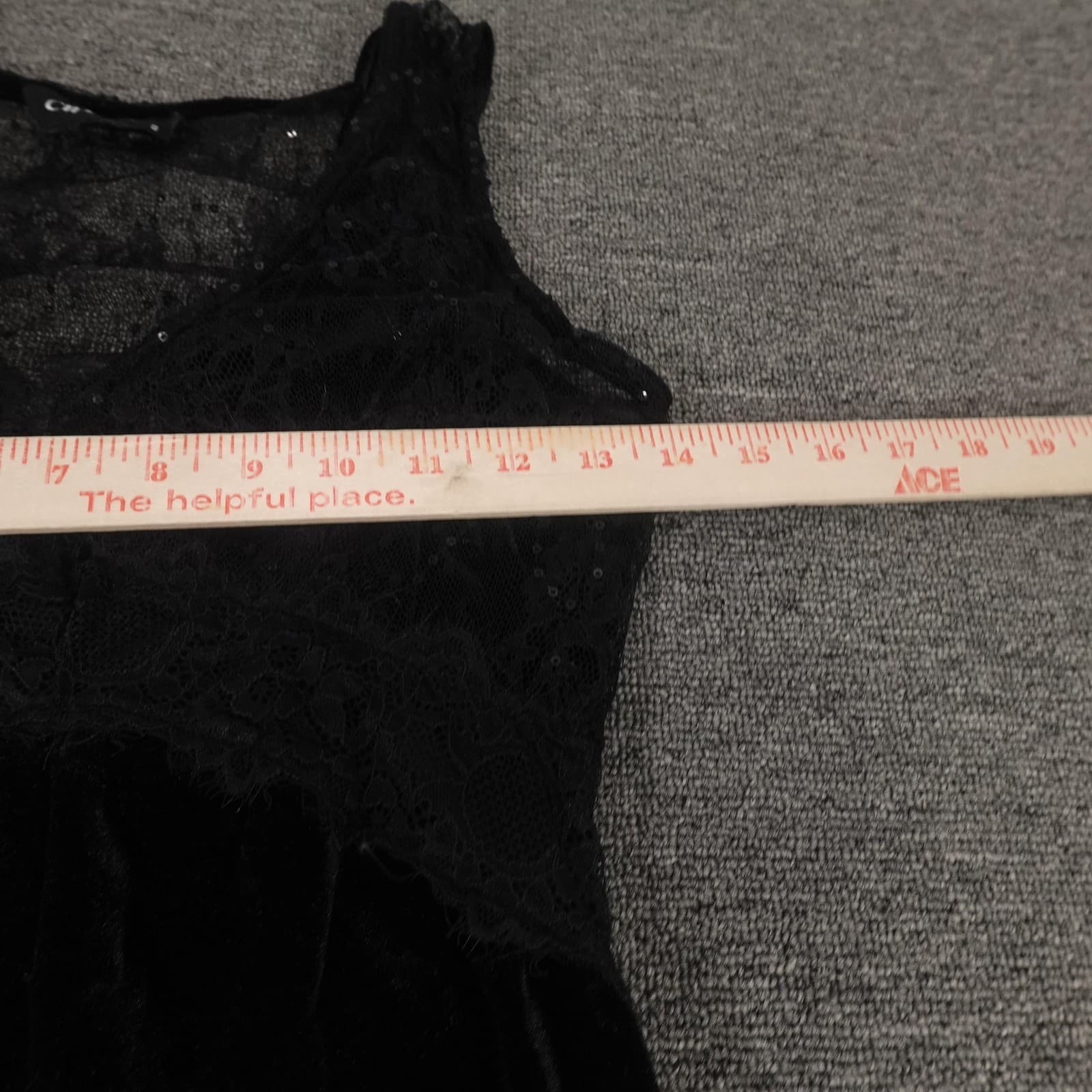 Cider Dress Womens Small Black Whimsigoth Boho Witchy Y2K Lace Babydoll Maxi - Thumbnail 6