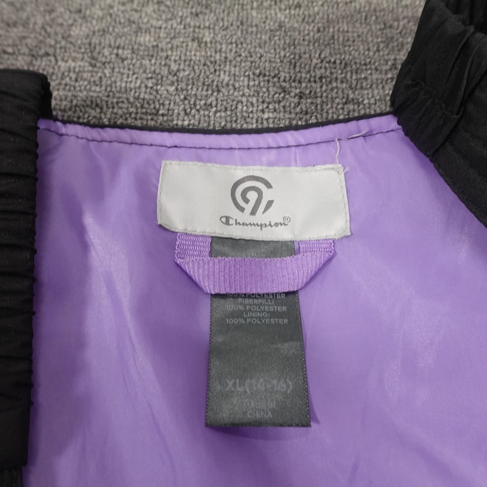 Champion Ski Pants Youth XL 14-16 Black Insulated Bib Adjustable Snowboard - Thumbnail 4