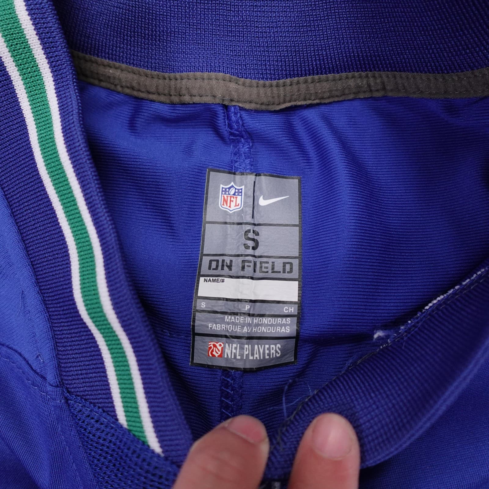 Seattle Seahawks Jersey Mens Small Blue NFL Football Devon Witherspoon 21 Nike - Thumbnail 4