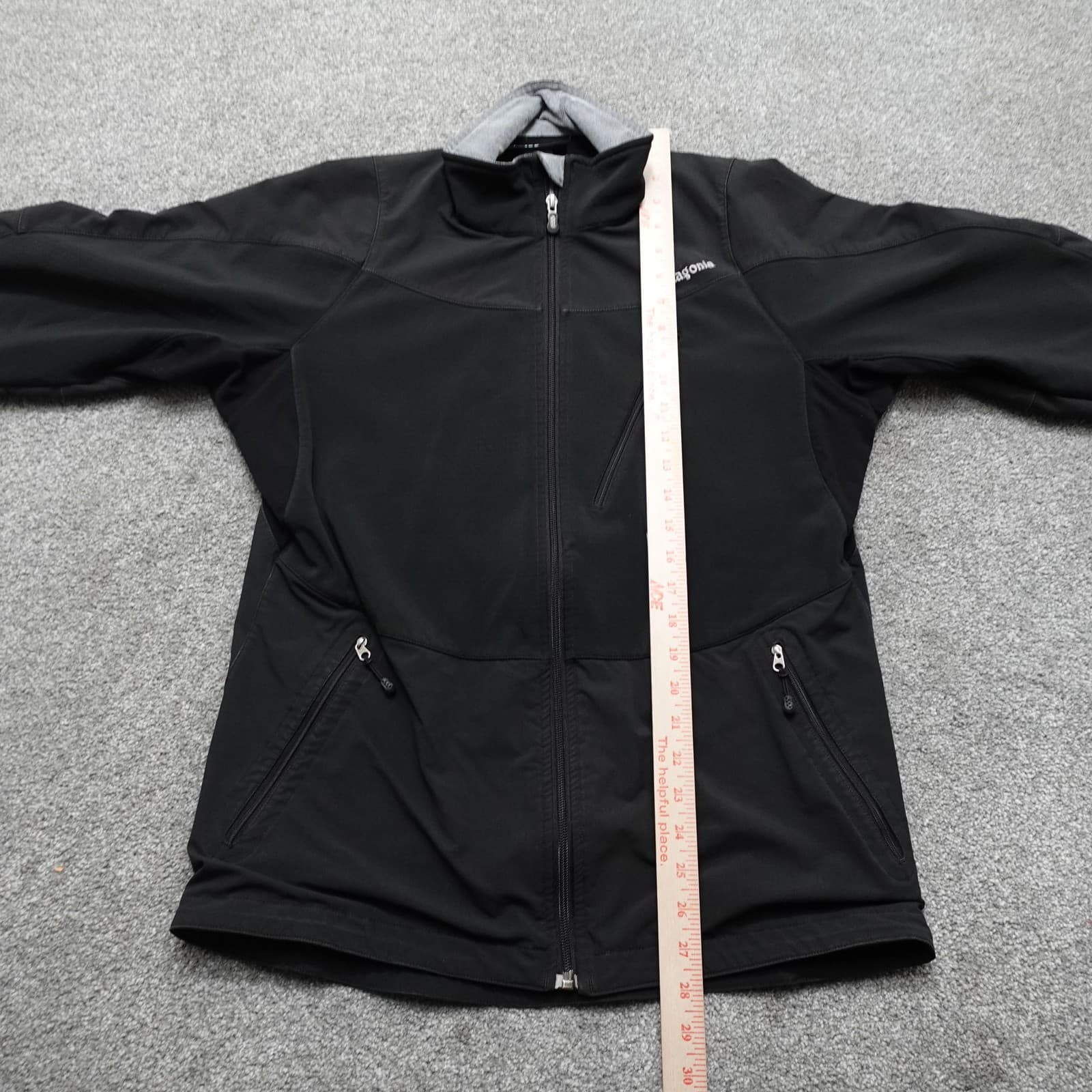 Patagonia Jacket Mens Medium Black Softshell Full Zip Stretch Outdoor Hiking - Thumbnail 8