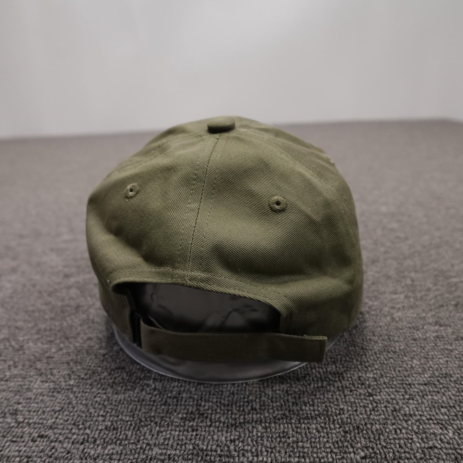 Adidas Hat Cap Strap Back Mens One Size Green Twill Dad Baseball Logo Cotton - Thumbnail 5