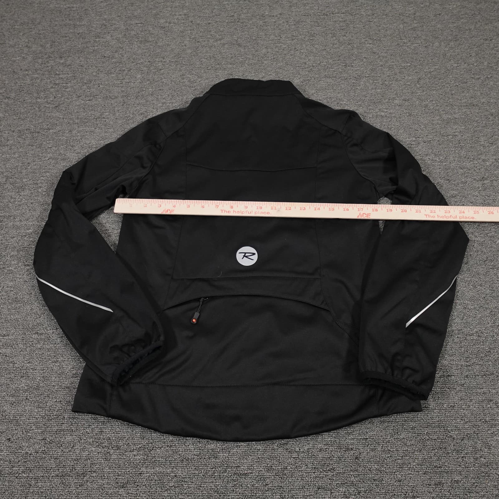 Rossignol Jacket Womens 10 Black Softshell Full Zip Cycling Ski Windbreaker - Thumbnail 6