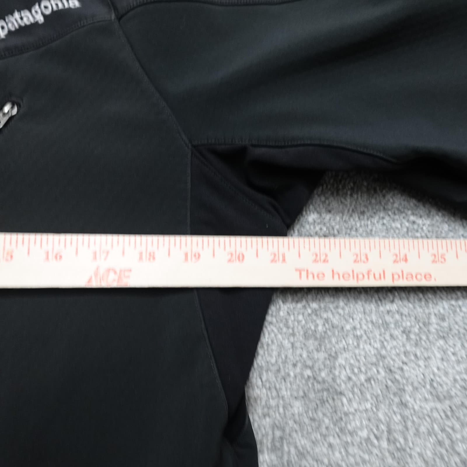 Patagonia Jacket Mens Medium Black Softshell Full Zip Stretch Outdoor Hiking - Thumbnail 7
