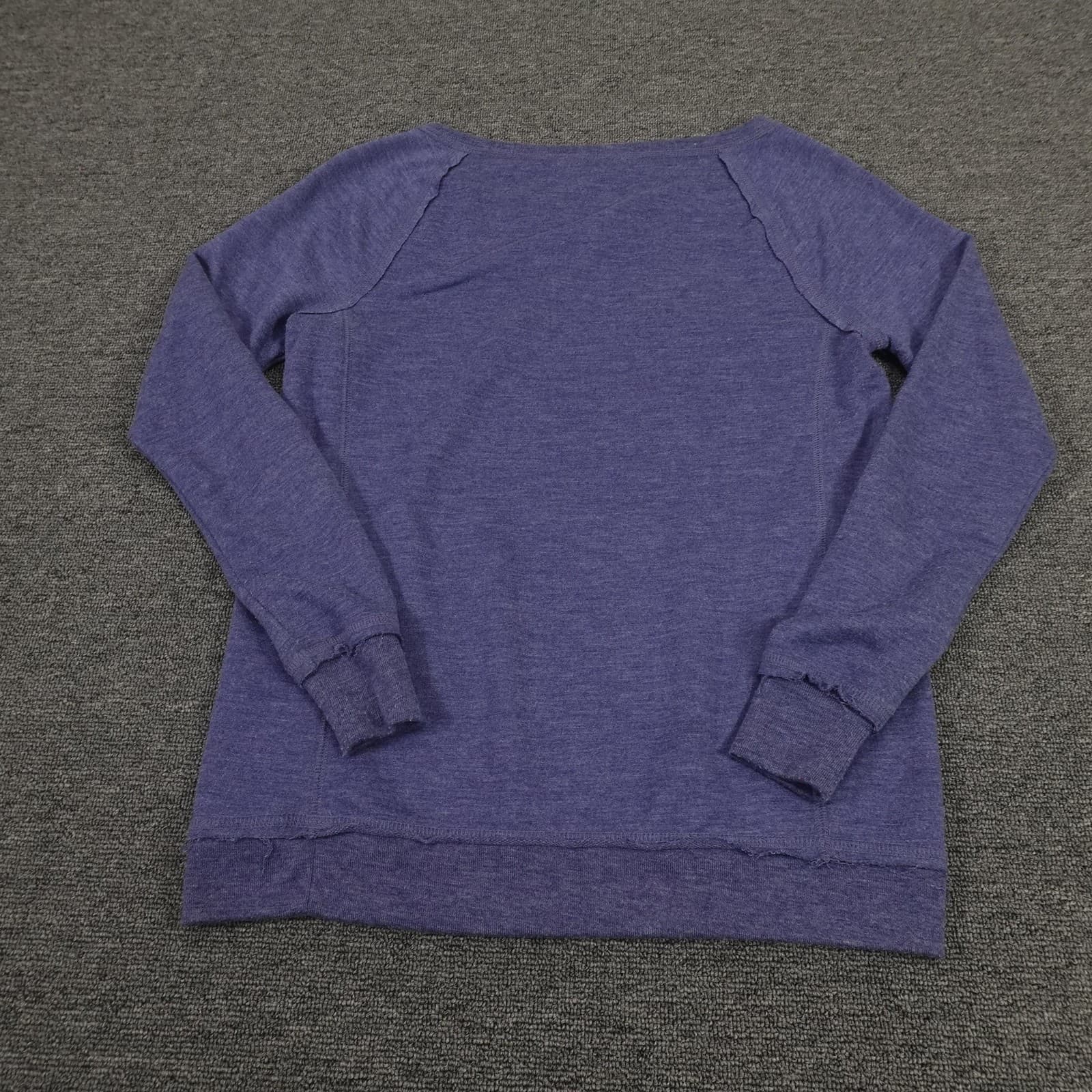 Rock & Republic Sweater Womens XS Purple Skull Eagle Graphic Rhinestone Pullover - Thumbnail 9